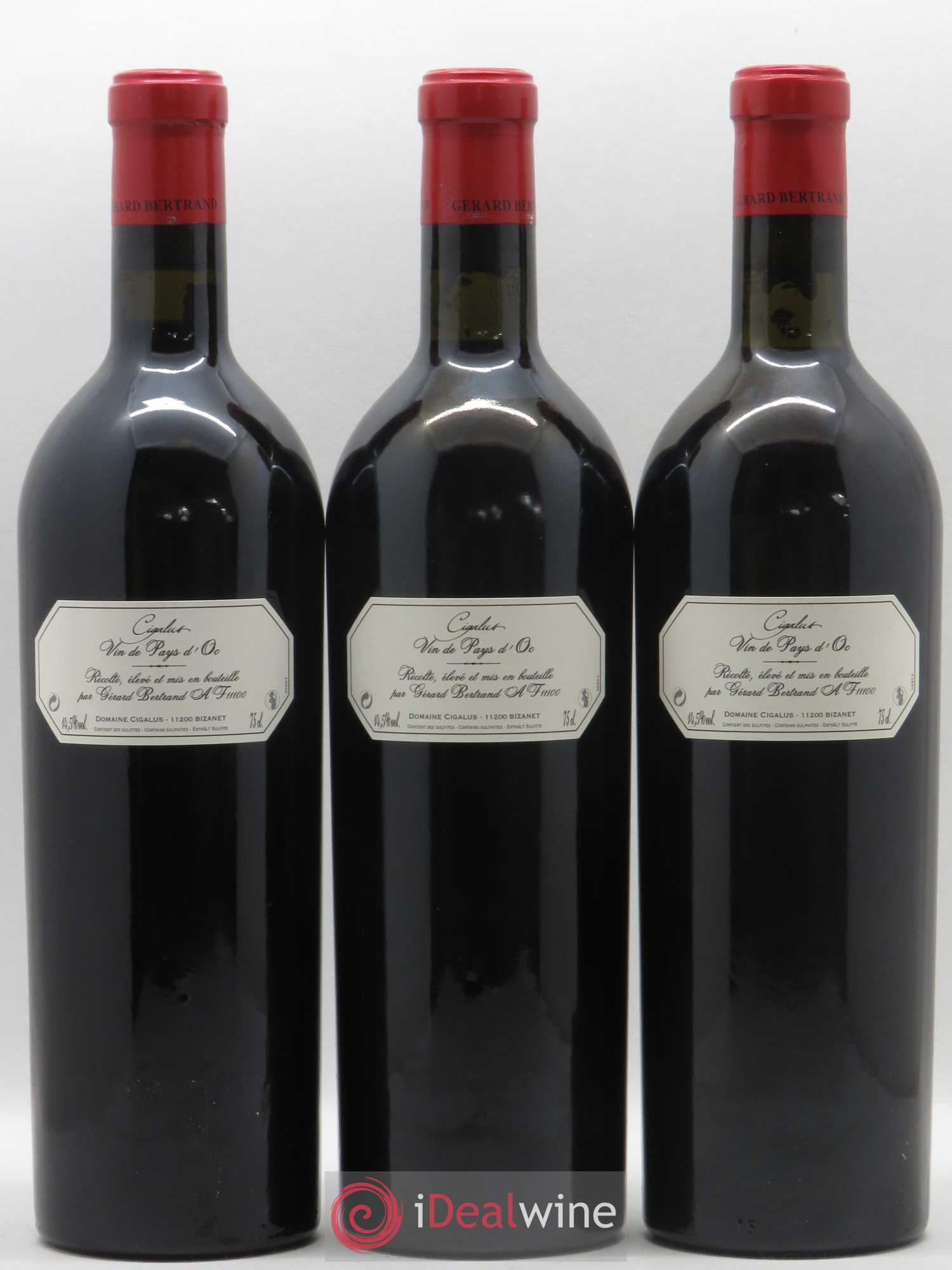 Pays d'Oc Cigalus Gérard Bertrand 2007 - Lot de 6 bouteilles - 4
