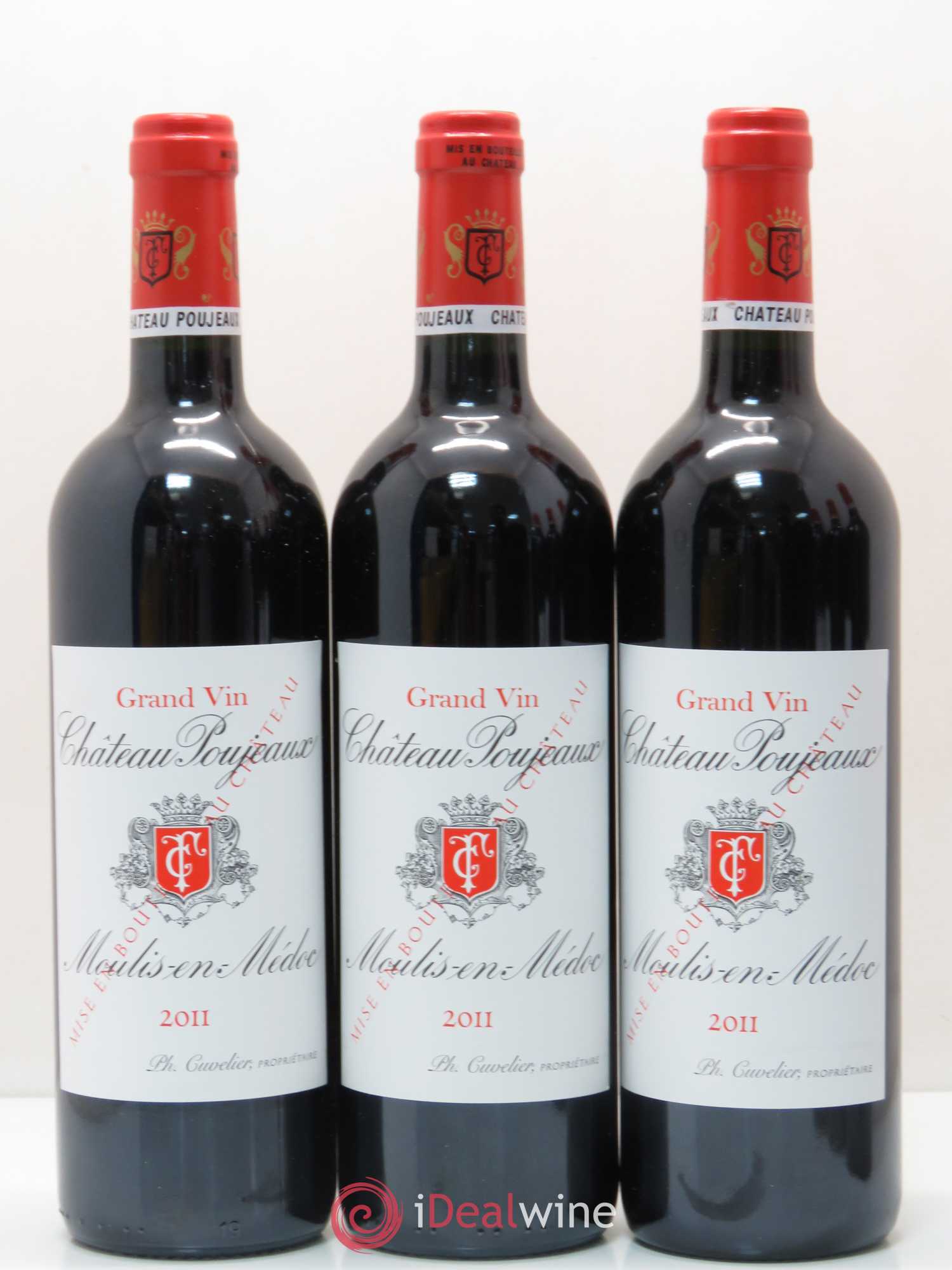 Château Poujeaux 2011 - Lot de 6 bouteilles - 1