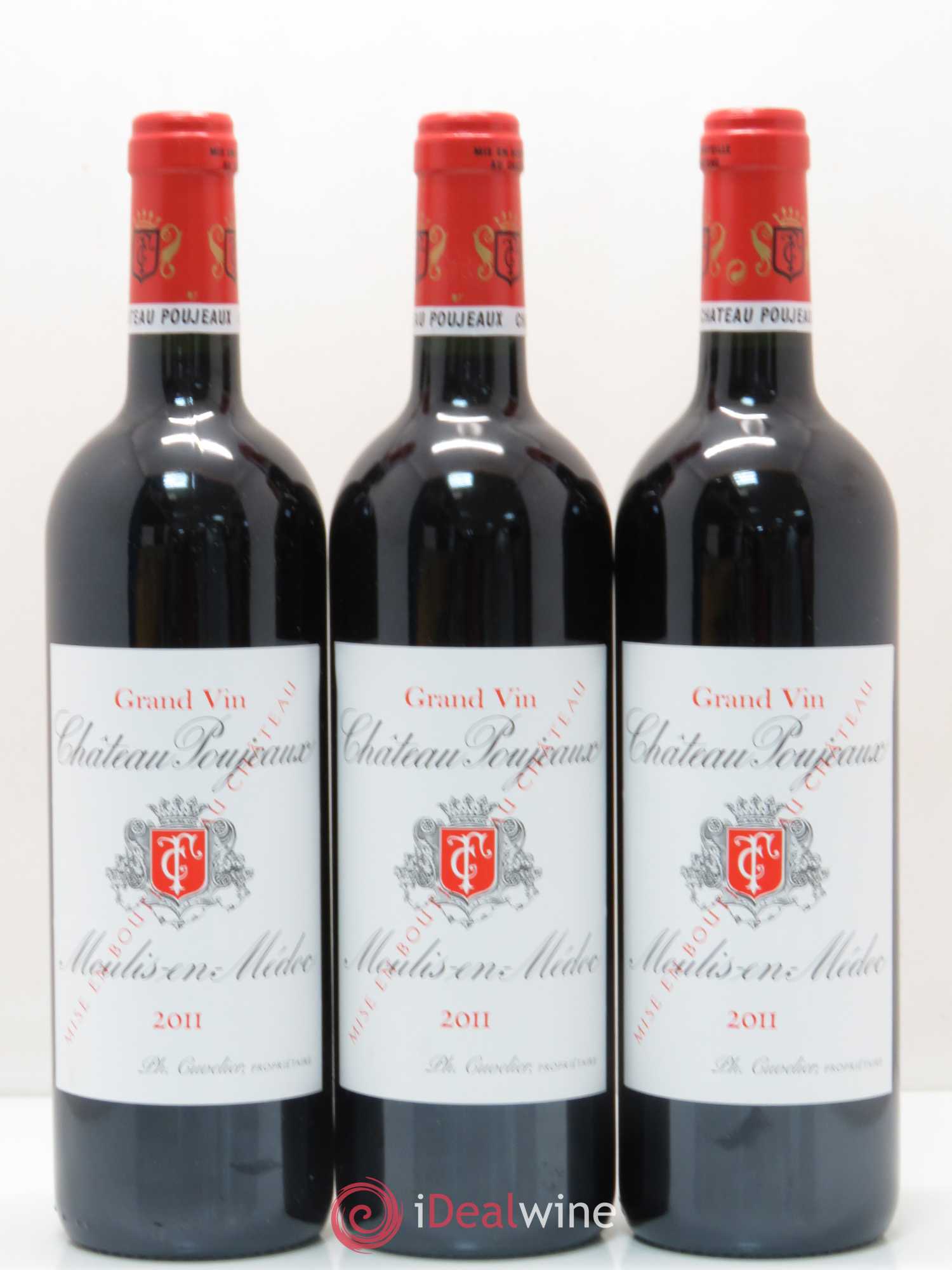 Château Poujeaux 2011 - Lot de 6 bouteilles - 2