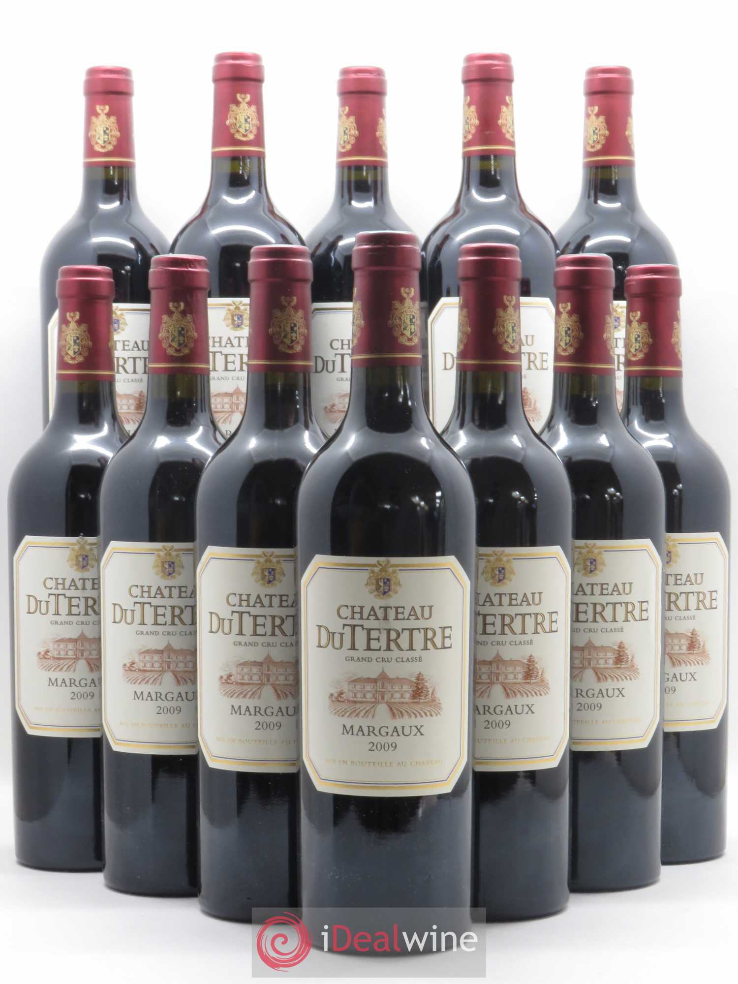 Château du Tertre 5ème Grand Cru Classé 2009 - Lot de 12 bouteilles - 0