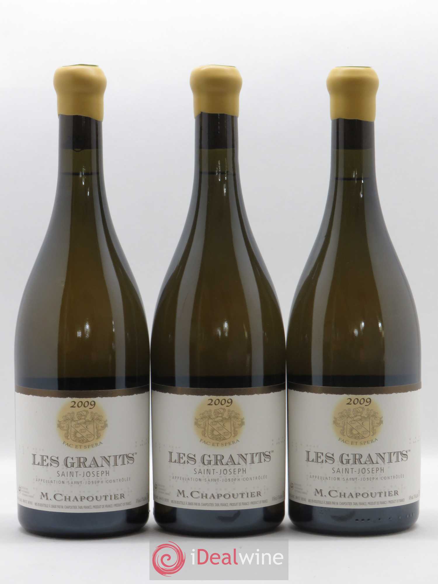 Saint-Joseph Les Granits Chapoutier 2009 - Lot de 6 bouteilles - 1