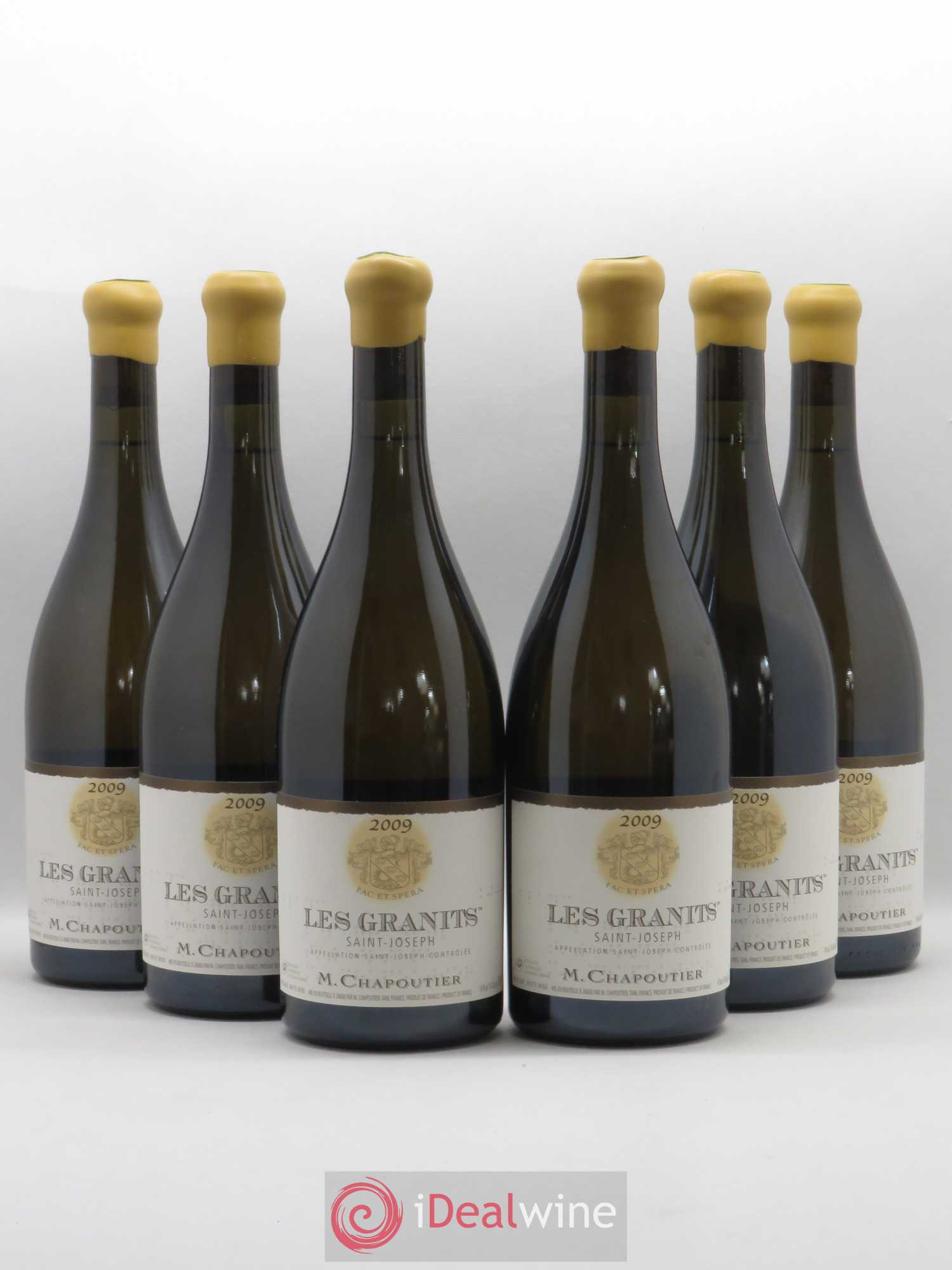 Saint-Joseph Les Granits Chapoutier 2009 - Lot de 6 bouteilles - 0