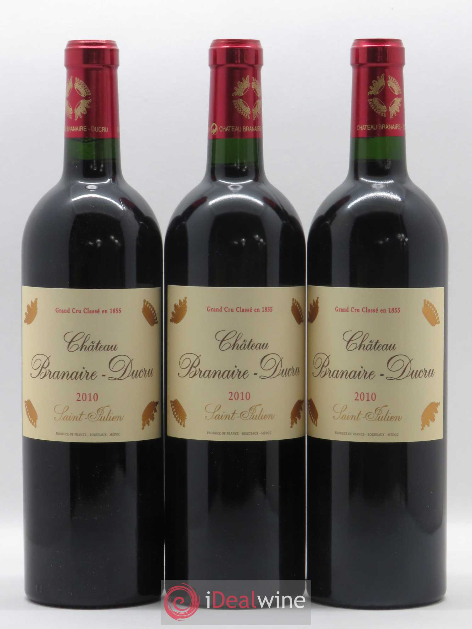 Château Branaire Ducru 4ème Grand Cru Classé 2010 - Lot de 6 bouteilles - 2