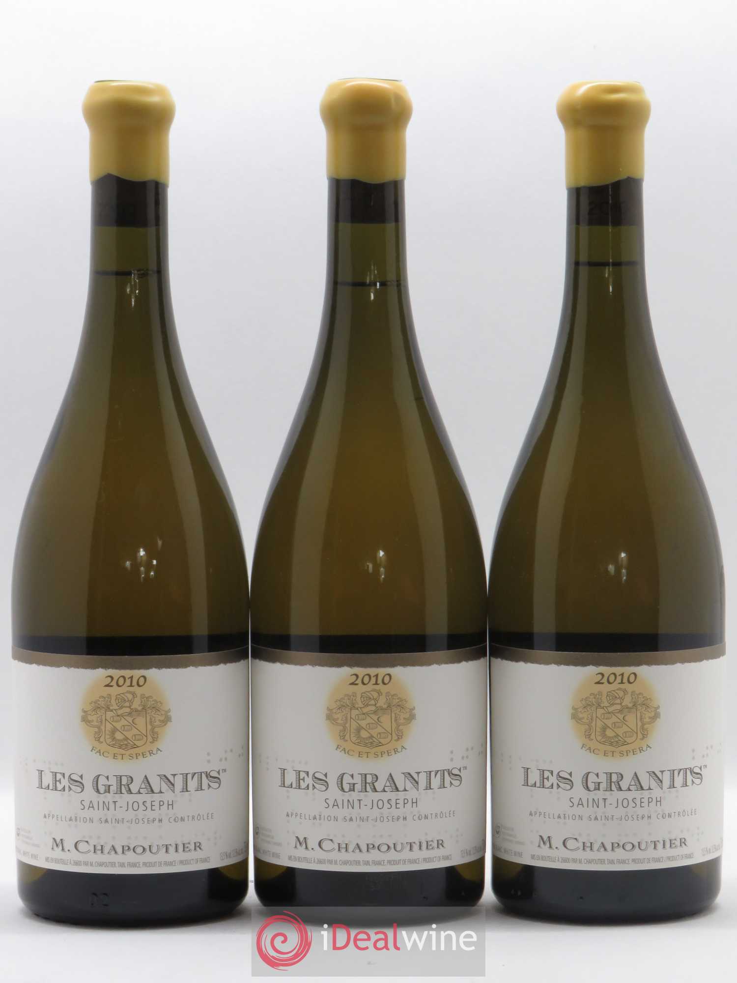 Saint-Joseph Les Granits Chapoutier 2010 - Lotto di 6 bottiglie - 2