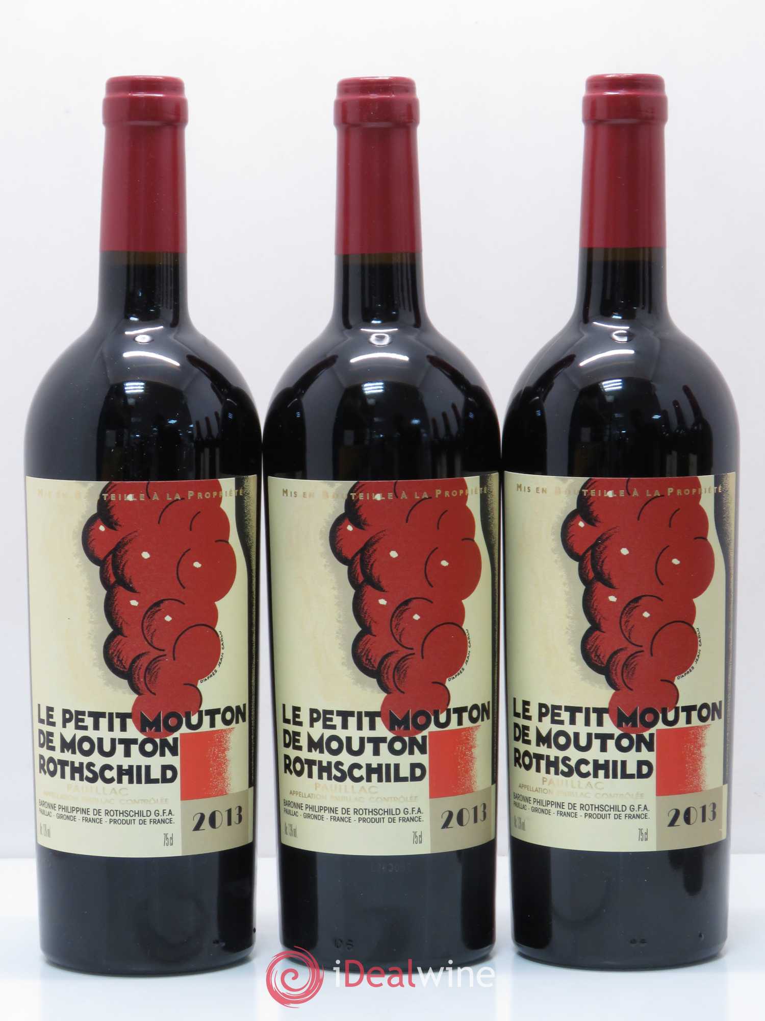 Petit Mouton Second Vin 2013 - Lot de 6 bouteilles - 1