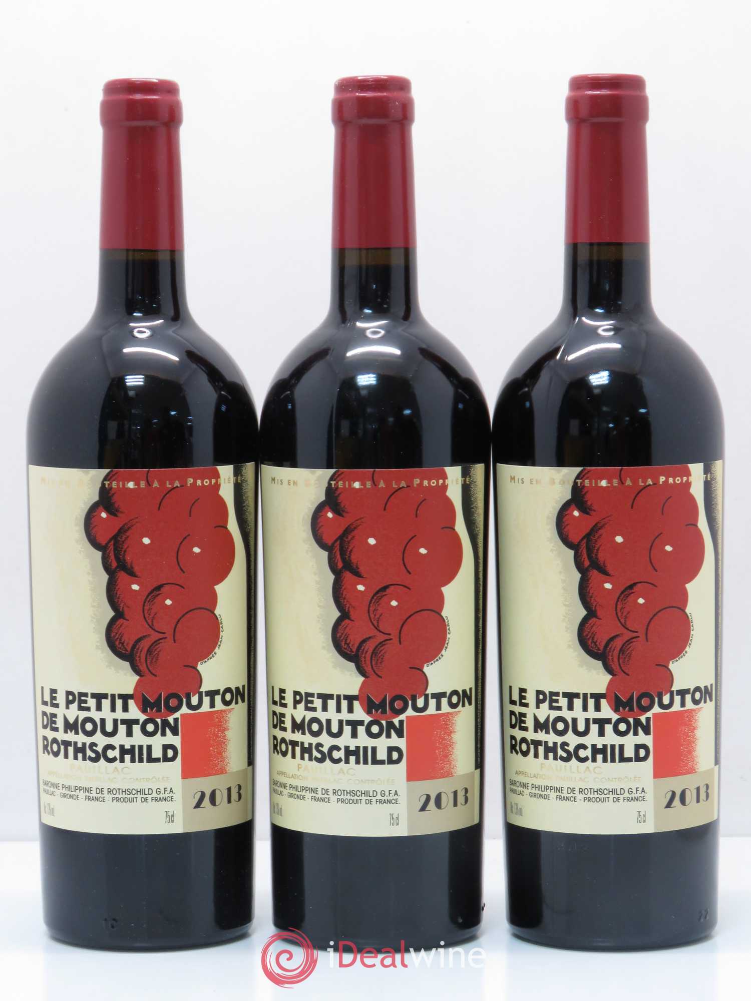 Petit Mouton Second Vin 2013 - Lot de 6 bouteilles - 2