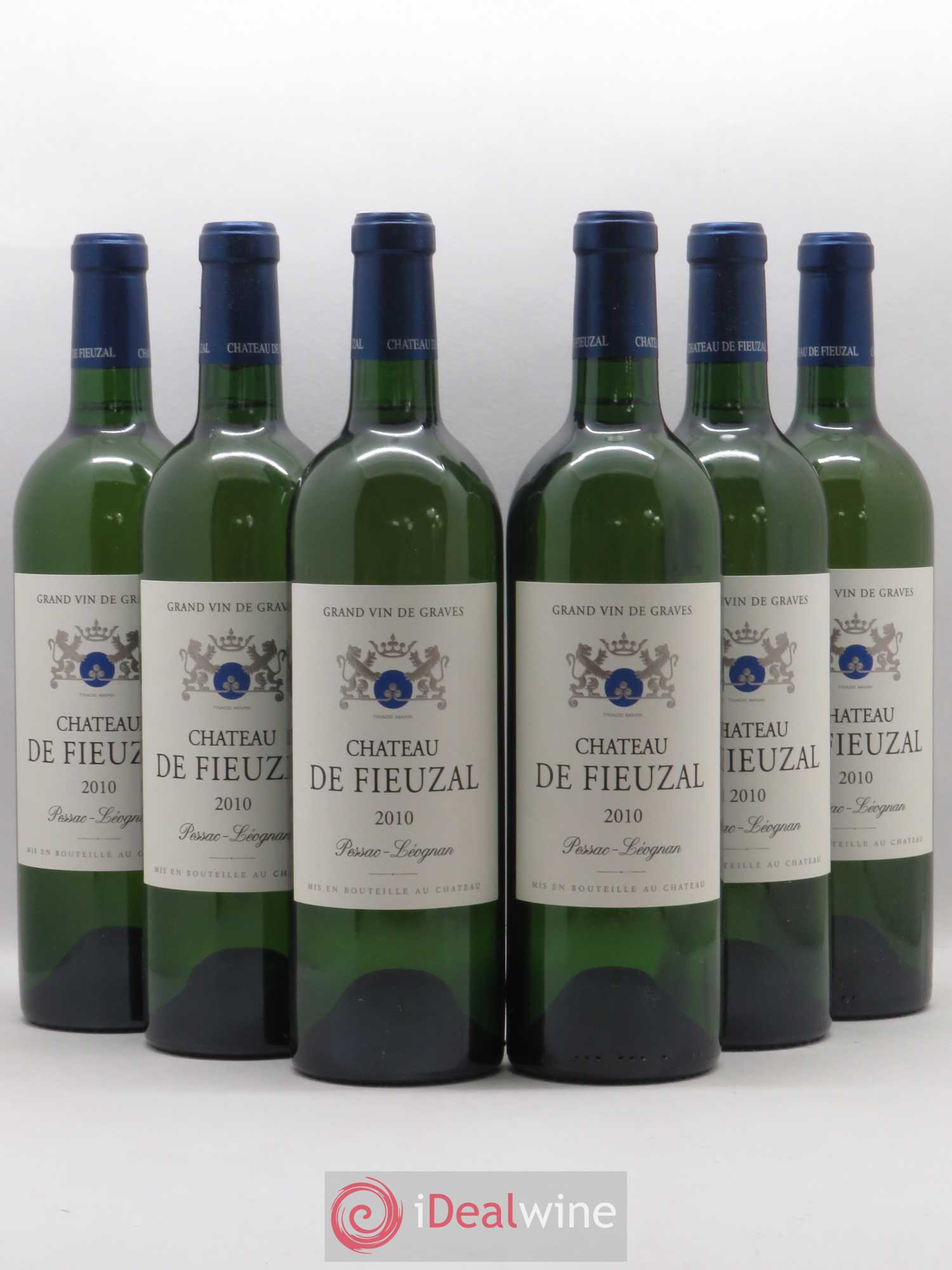 Château de Fieuzal 2010 - Lot de 6 bouteilles - 0