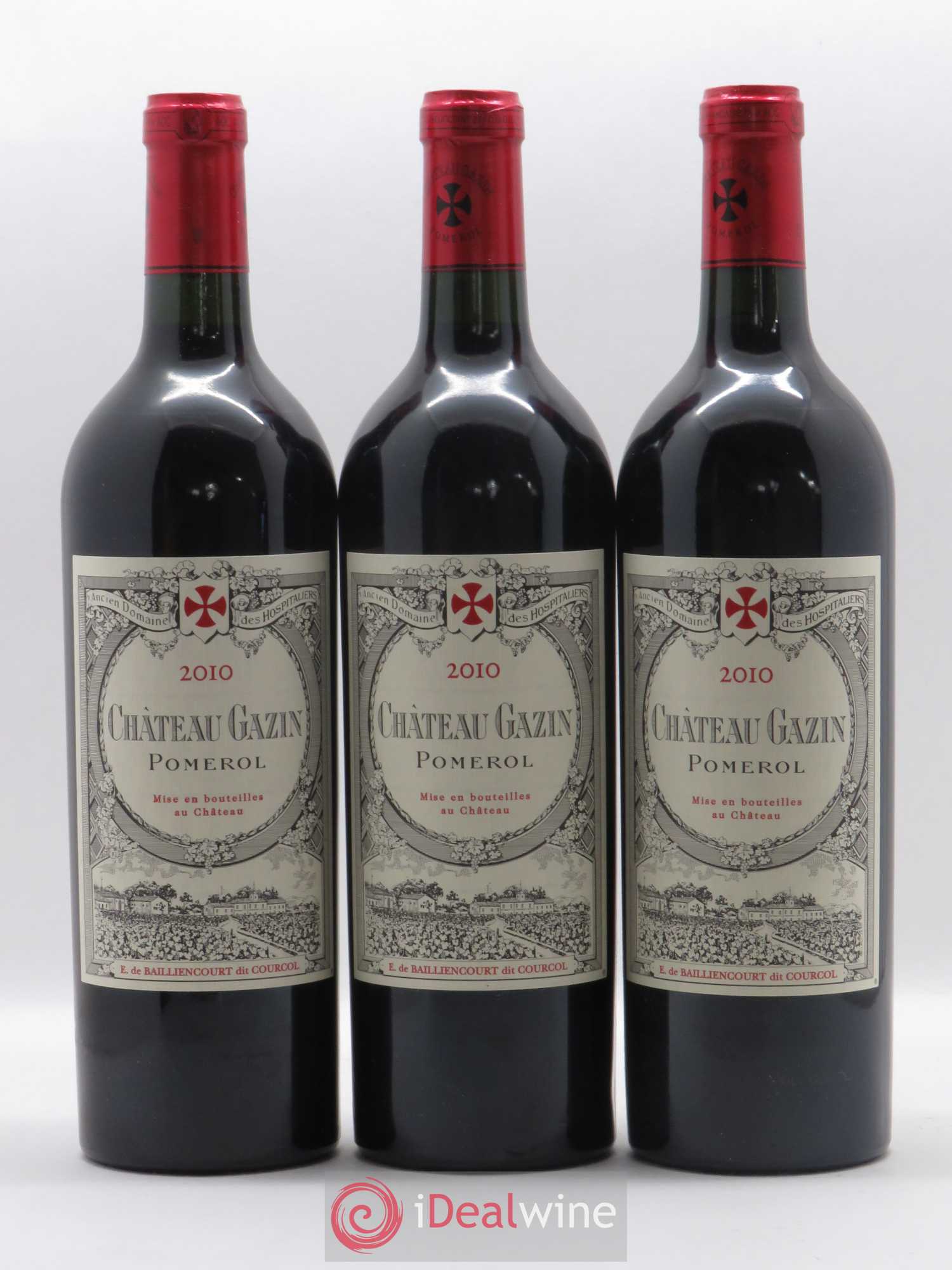 Château Gazin 2010 - Lot de 6 bouteilles - 1