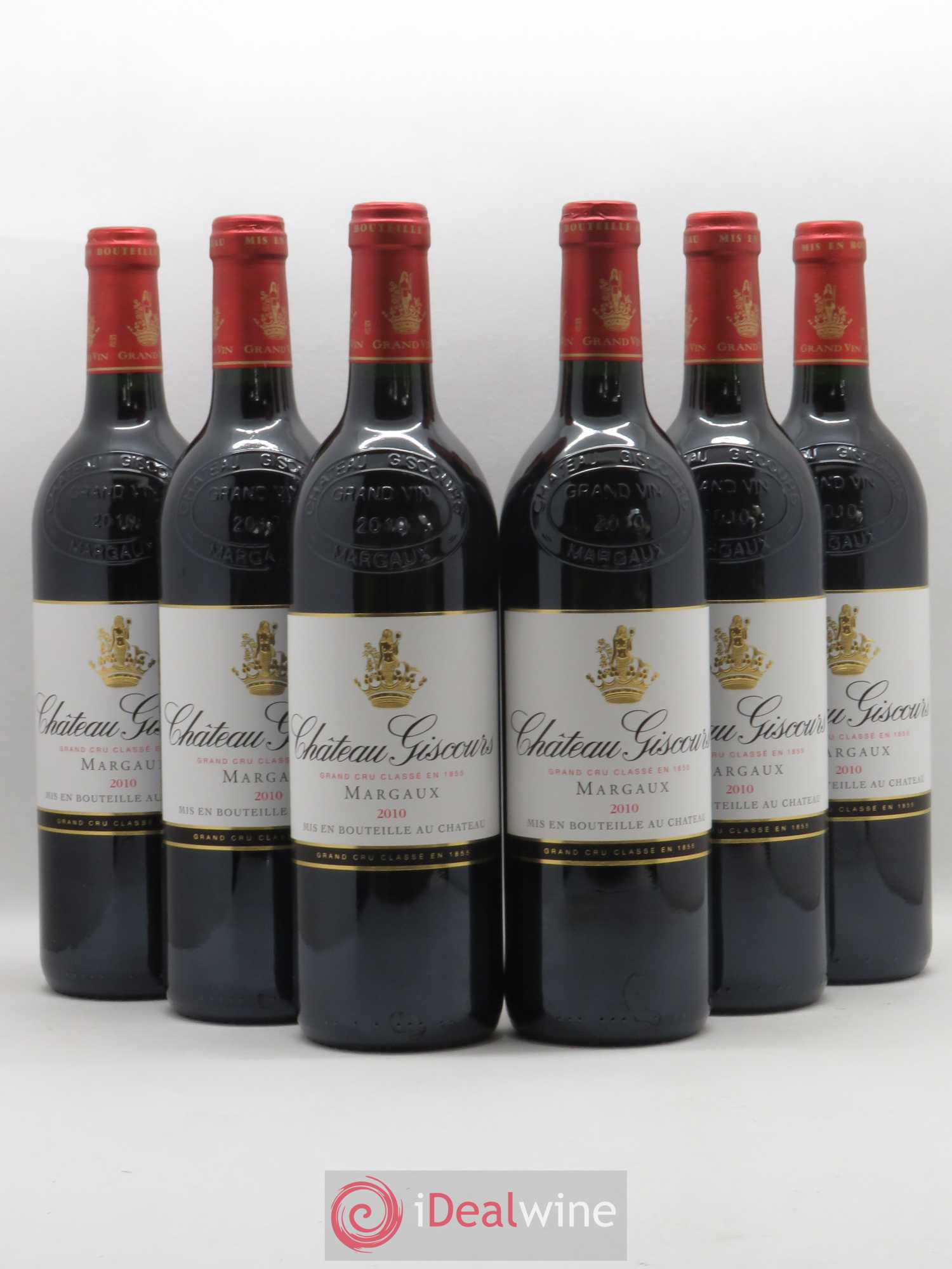 Château Giscours 3ème Grand Cru Classé 2010 - Lot de 6 bouteilles - 0
