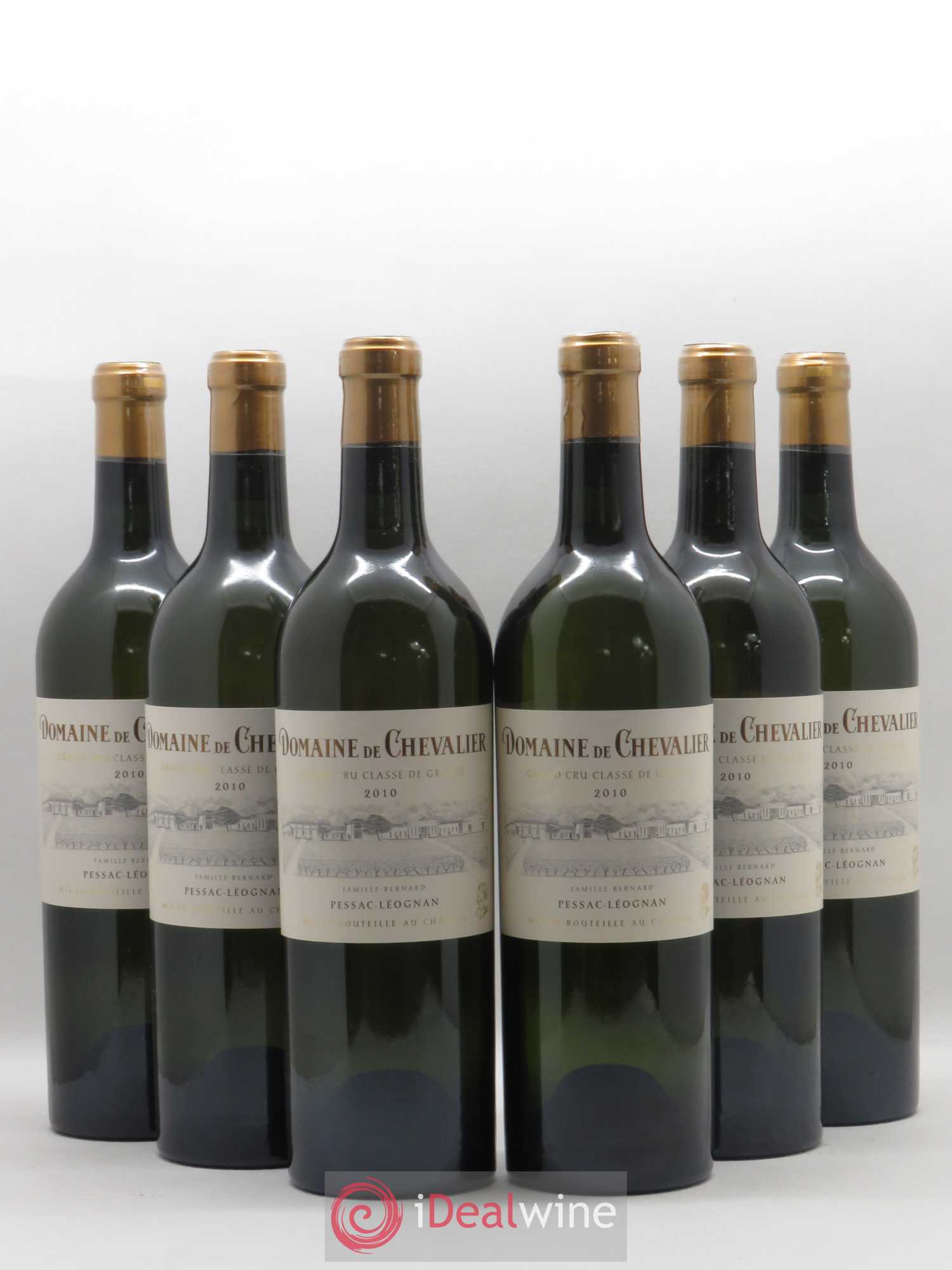 Domaine de Chevalier Cru Classé de Graves 2010 - Lot de 6 bouteilles - 0
