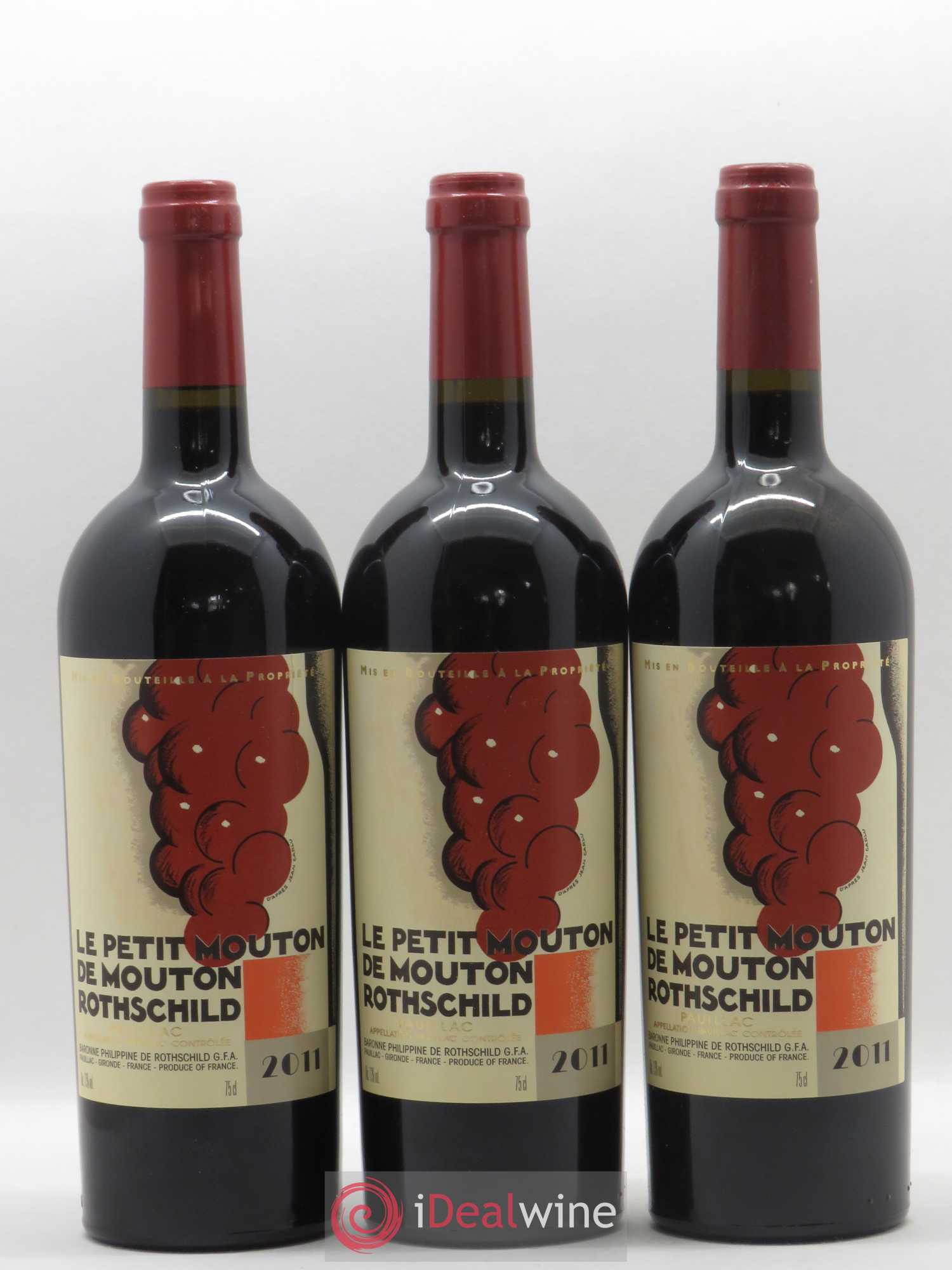 Petit Mouton Second Vin 2011 - Lot de 6 bouteilles - 2
