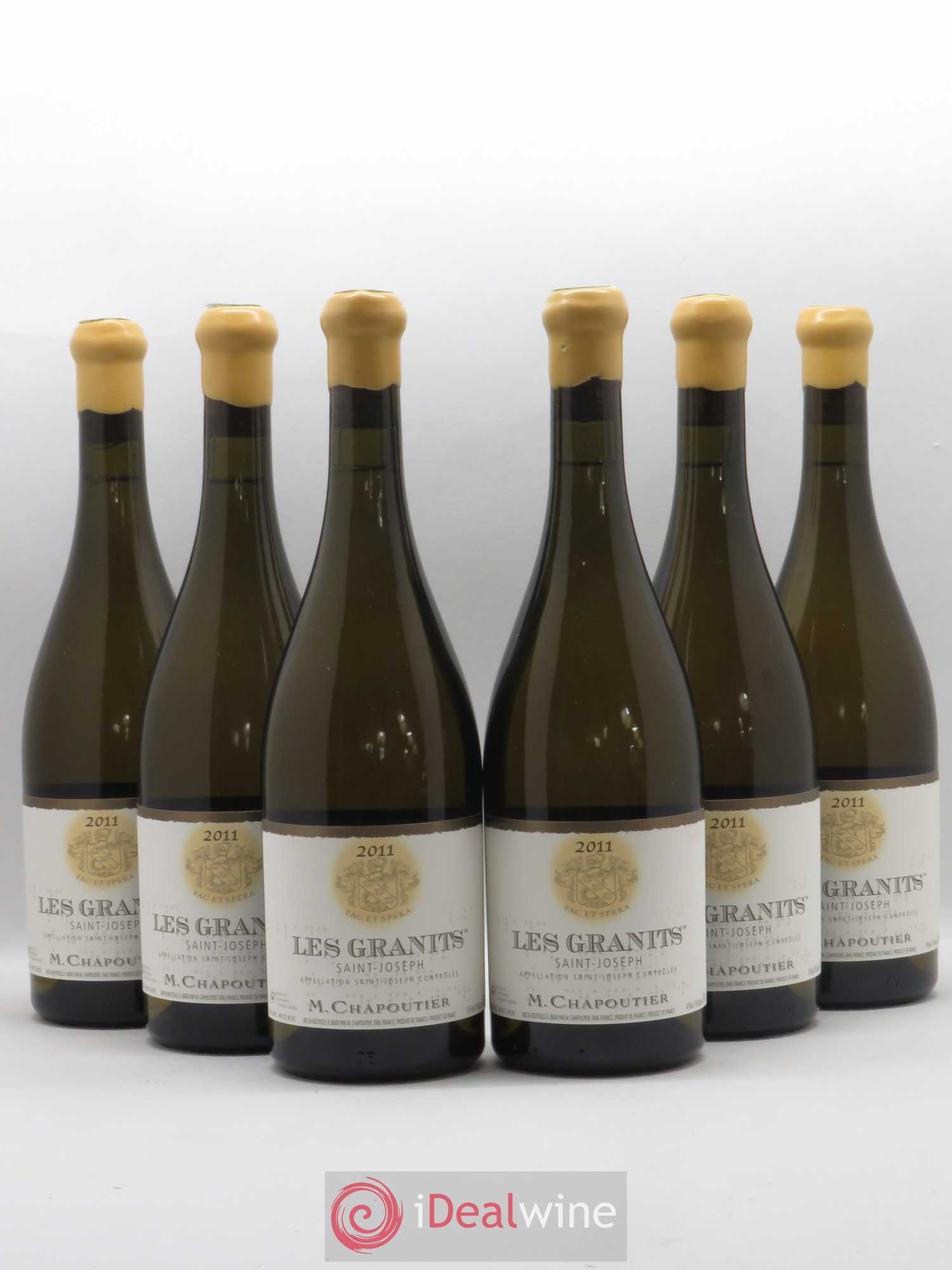 Saint-Joseph Les Granits Chapoutier 2011 - Lot de 6 bouteilles - 0