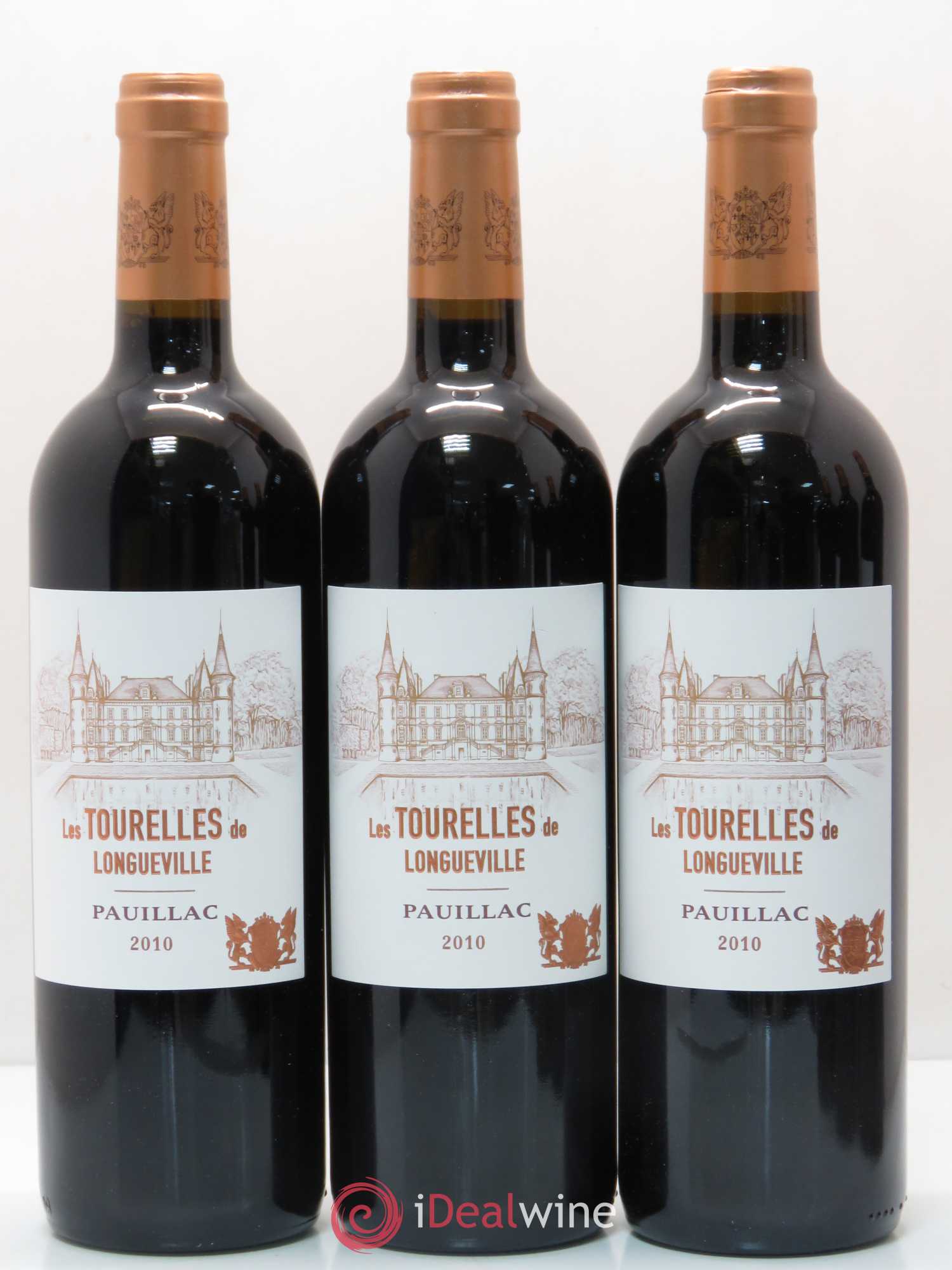 Les Tourelles de Longueville Second Vin 2010 - Lot de 6 bouteilles - 1