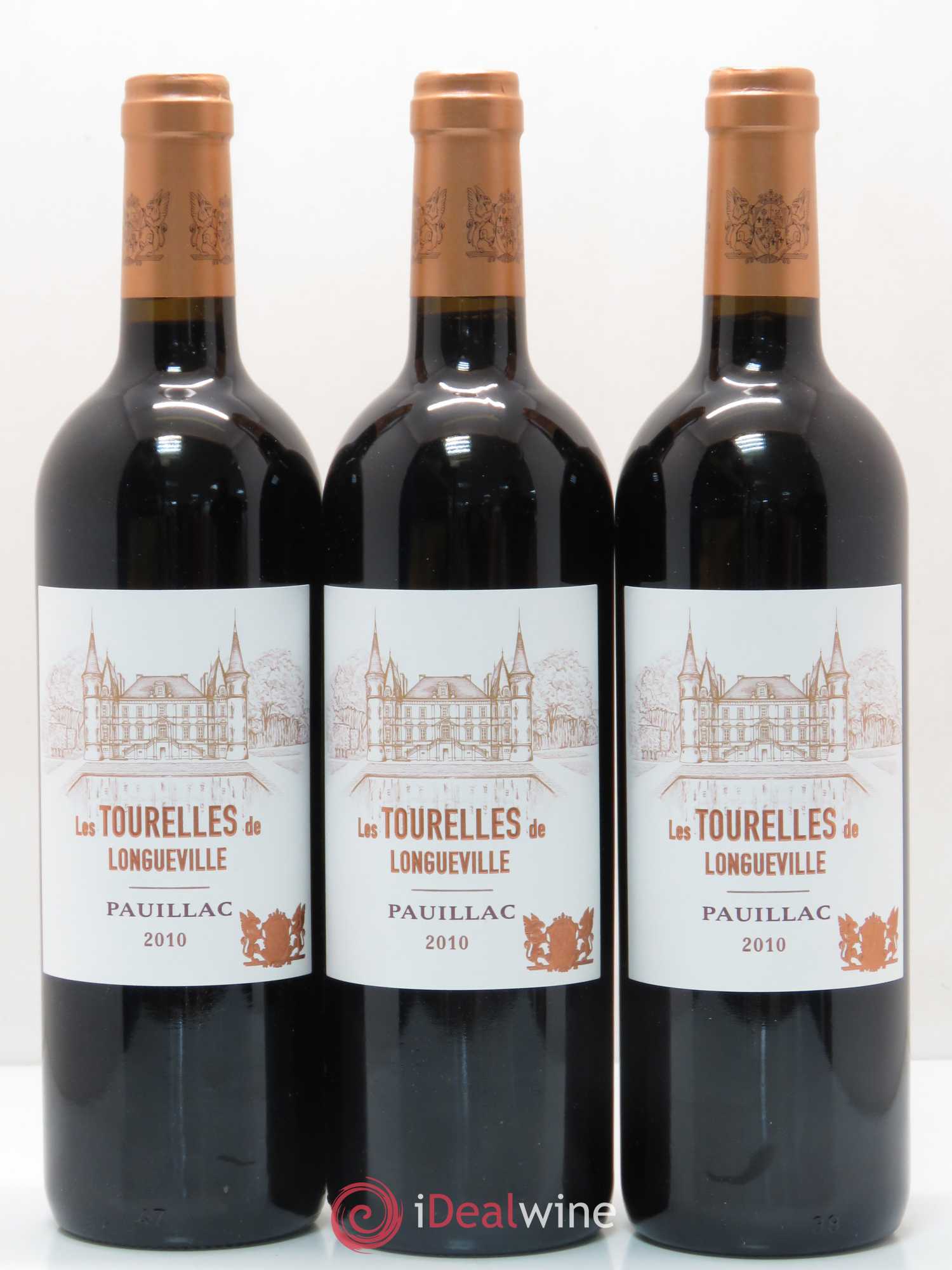 Les Tourelles de Longueville Second Vin 2010 - Lot de 6 bouteilles - 2