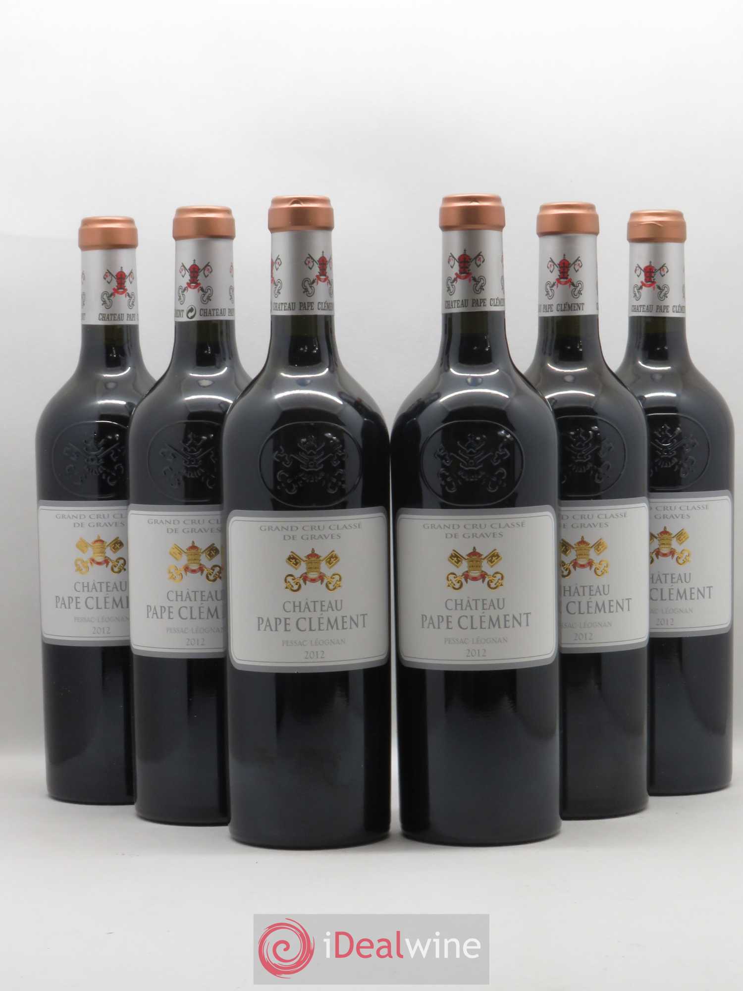 Château Pape Clément Cru Classé de Graves 2012 - Lot de 6 bouteilles - 0