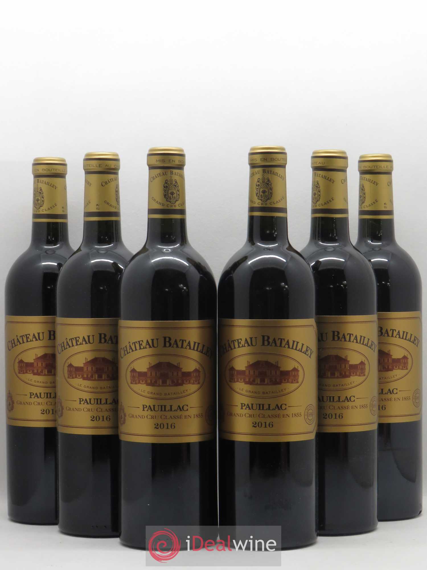 Château Batailley 5ème Grand Cru Classé 2016 - Lot de 6 bouteilles - 0