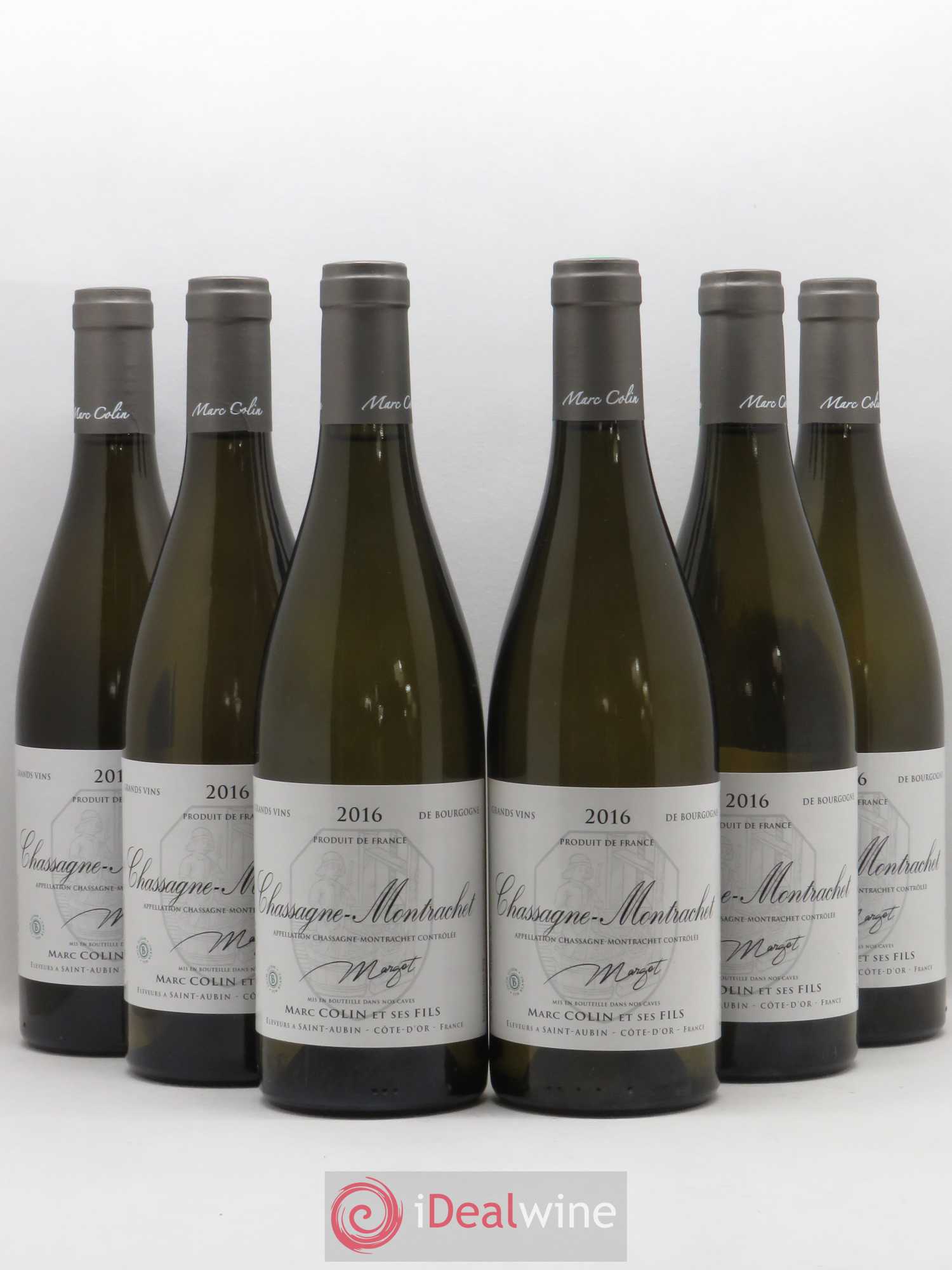 Chassagne-Montrachet Margot Marc Colin Et Fils 2016 - Posten von 6 Flaschen - 0