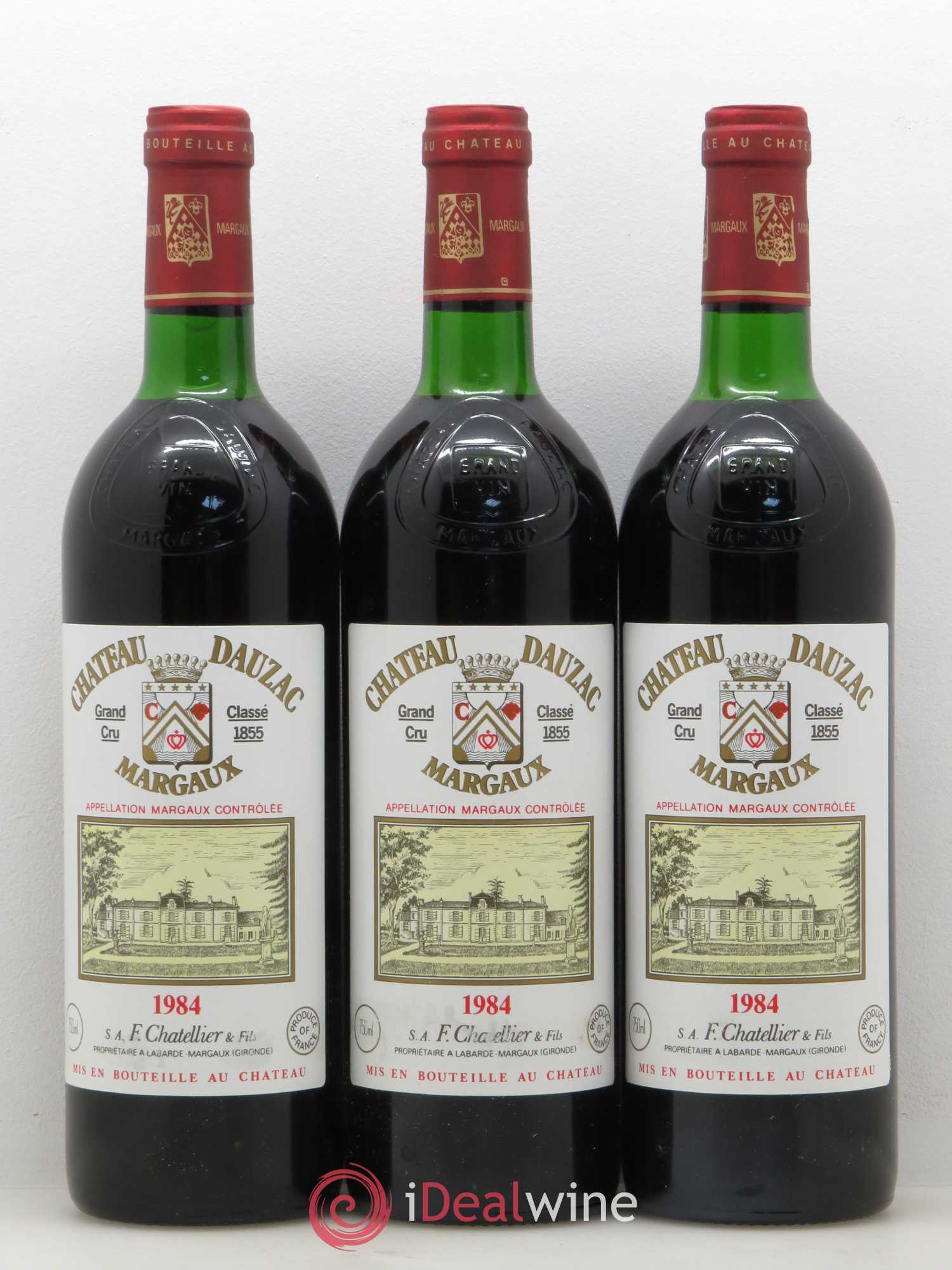 Château Dauzac 5ème Grand Cru Classé 1984 - Lot de 12 bouteilles - 1