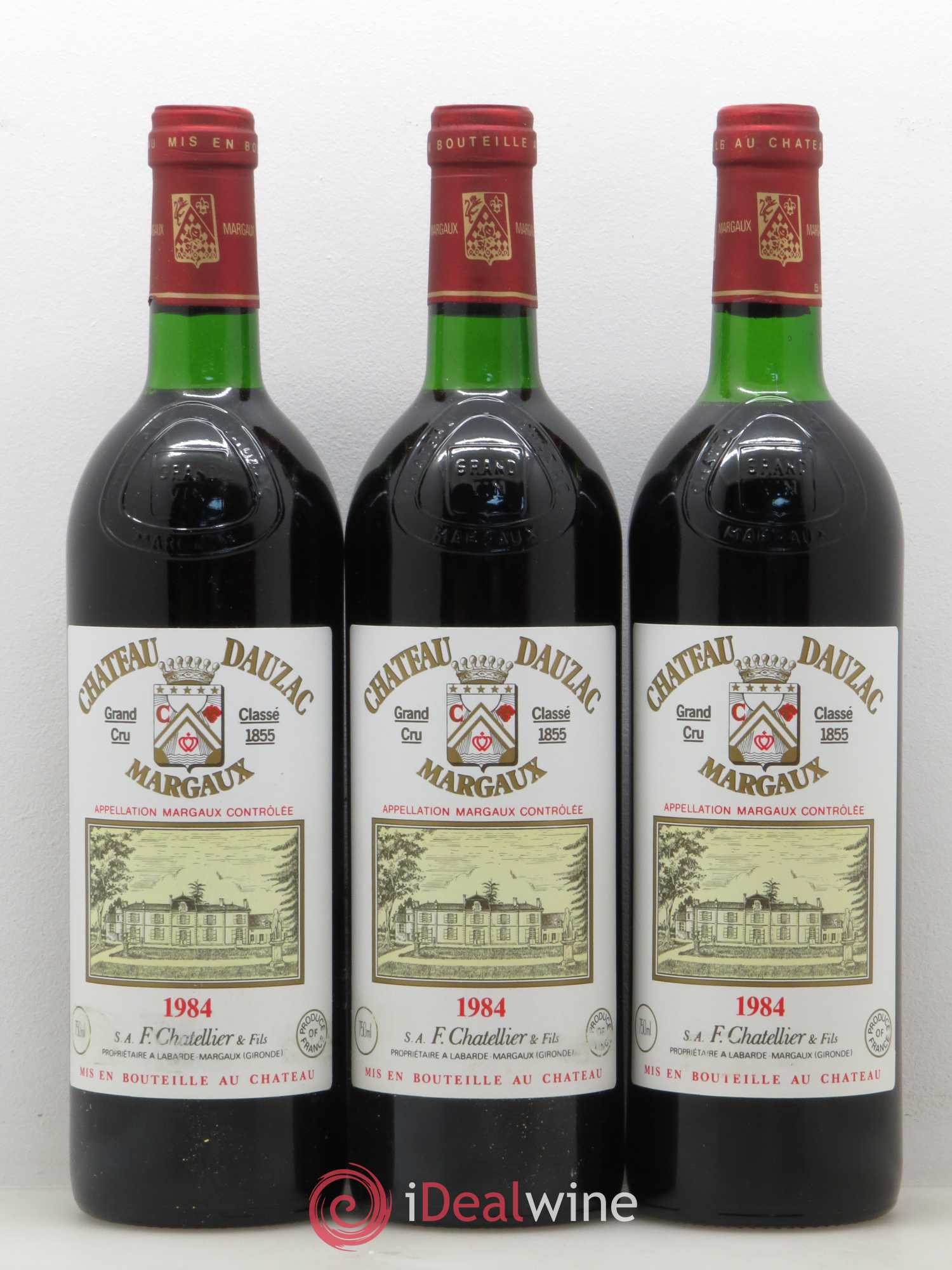 Château Dauzac 5ème Grand Cru Classé 1984 - Lot de 12 bouteilles - 2