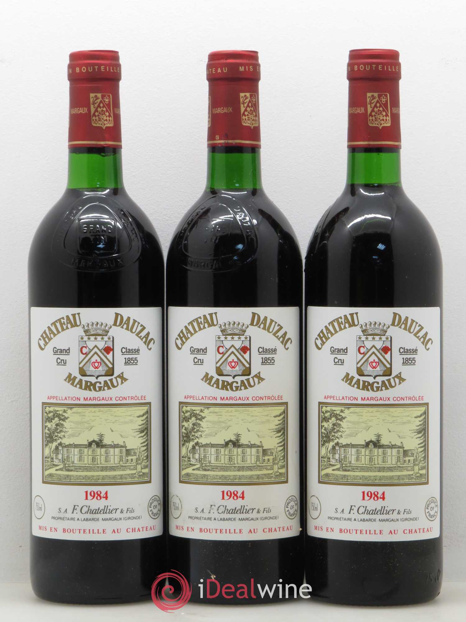Château Dauzac 5ème Grand Cru Classé 1984 - Lot de 12 bouteilles - 3