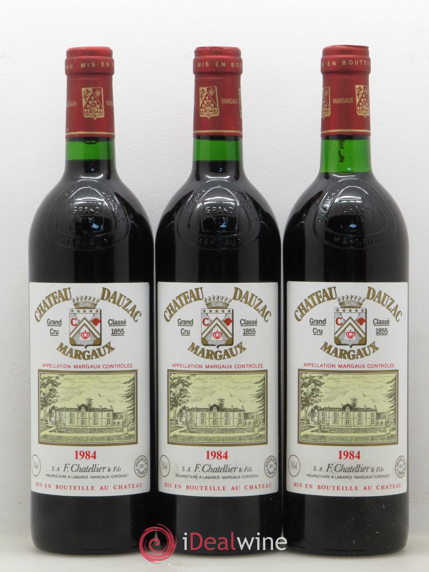 Château Dauzac 5ème Grand Cru Classé 1984 - Lot de 12 bouteilles - 4