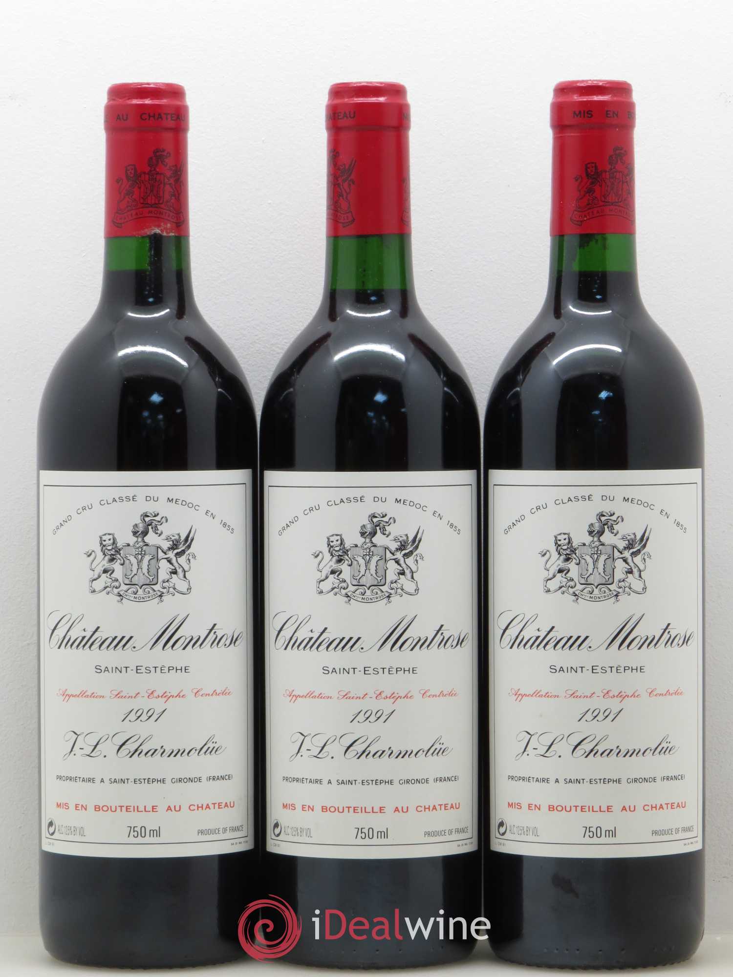Château Montrose 2ème Grand Cru Classé 1991 - Lot de 12 bouteilles - 3