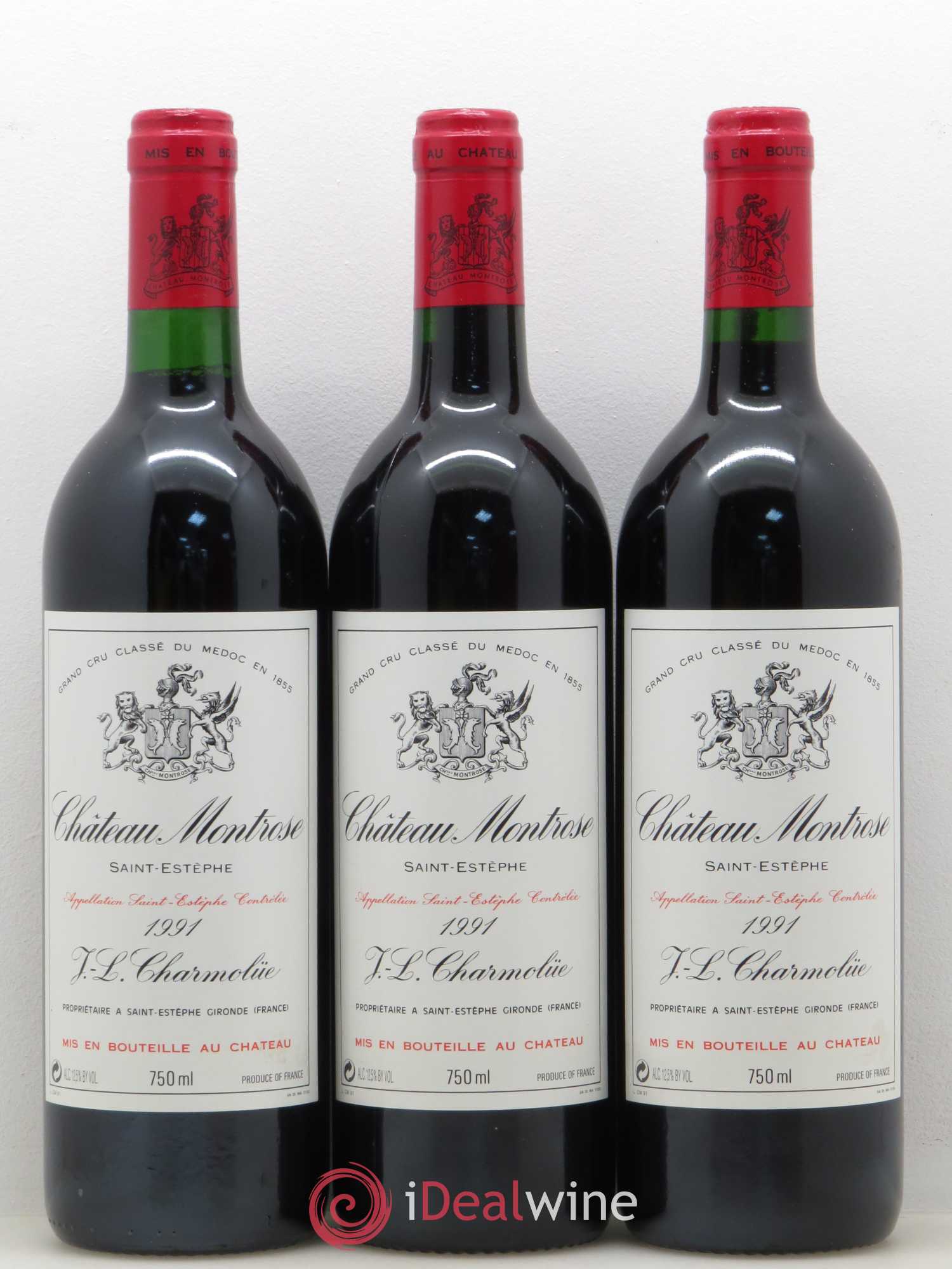Château Montrose 2ème Grand Cru Classé 1991 - Lot de 12 bouteilles - 4