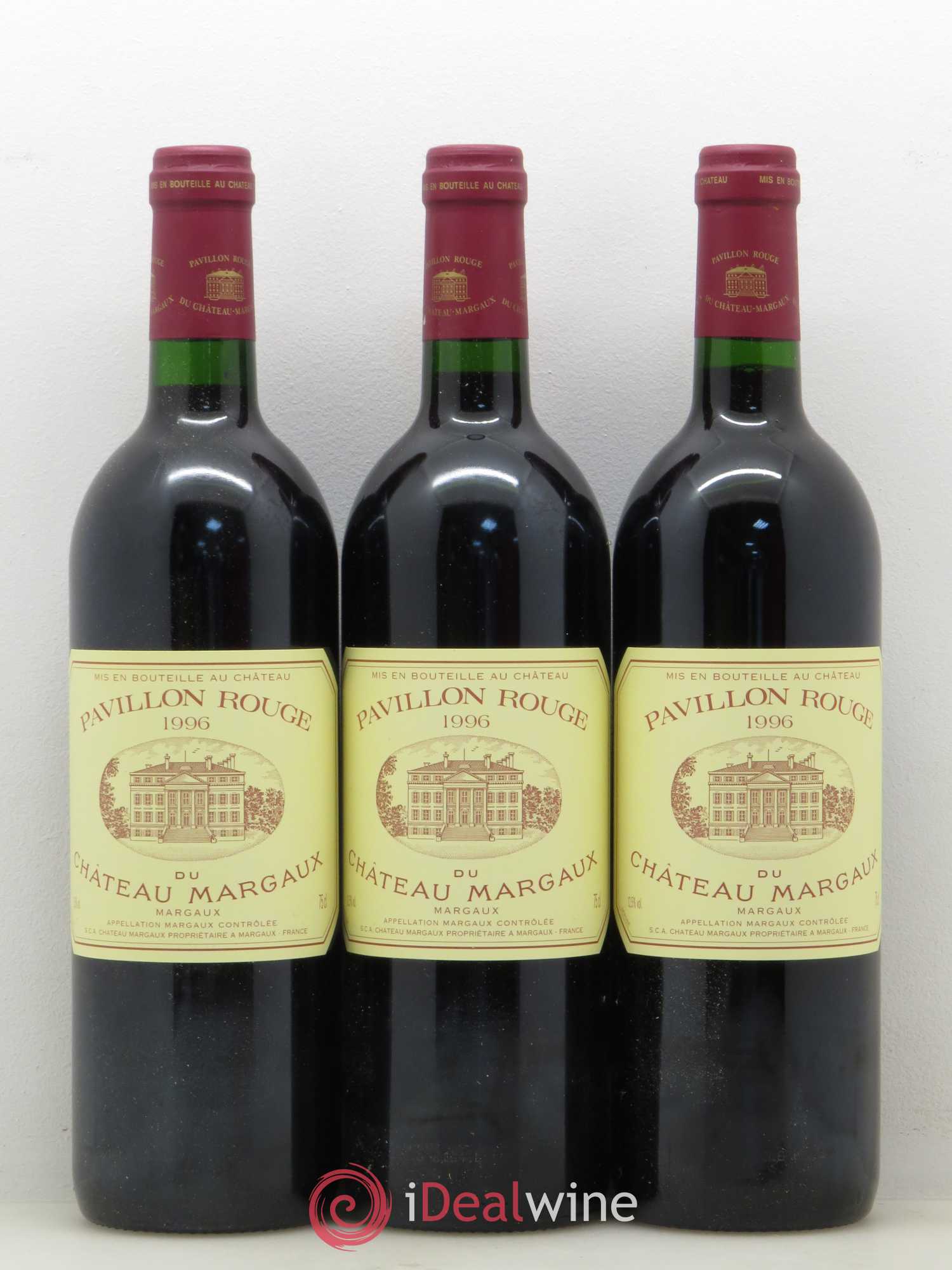 Pavillon Rouge du Château Margaux Second Vin 1996 - Lot de 6 bouteilles - 1