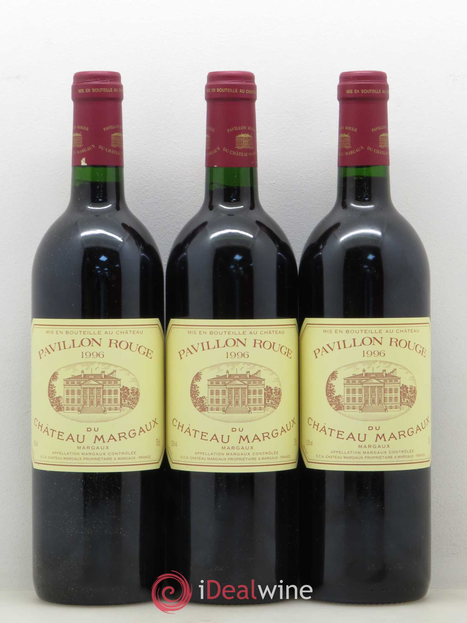 Pavillon Rouge du Château Margaux Second Vin 1996 - Lot de 6 bouteilles - 2