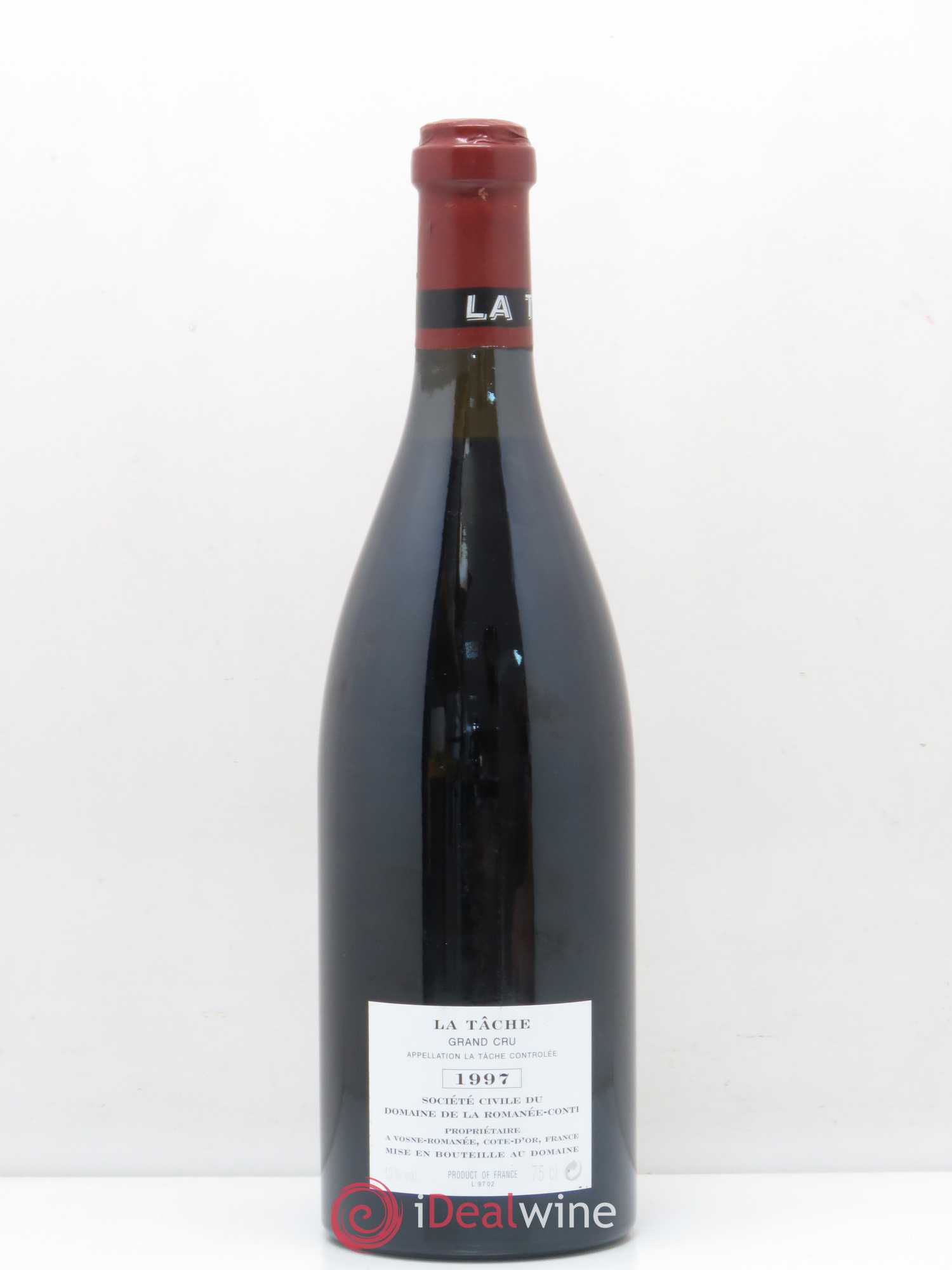 La Tâche Grand Cru Domaine de la Romanée-Conti 1997 - Lot de 1 bouteille - 1