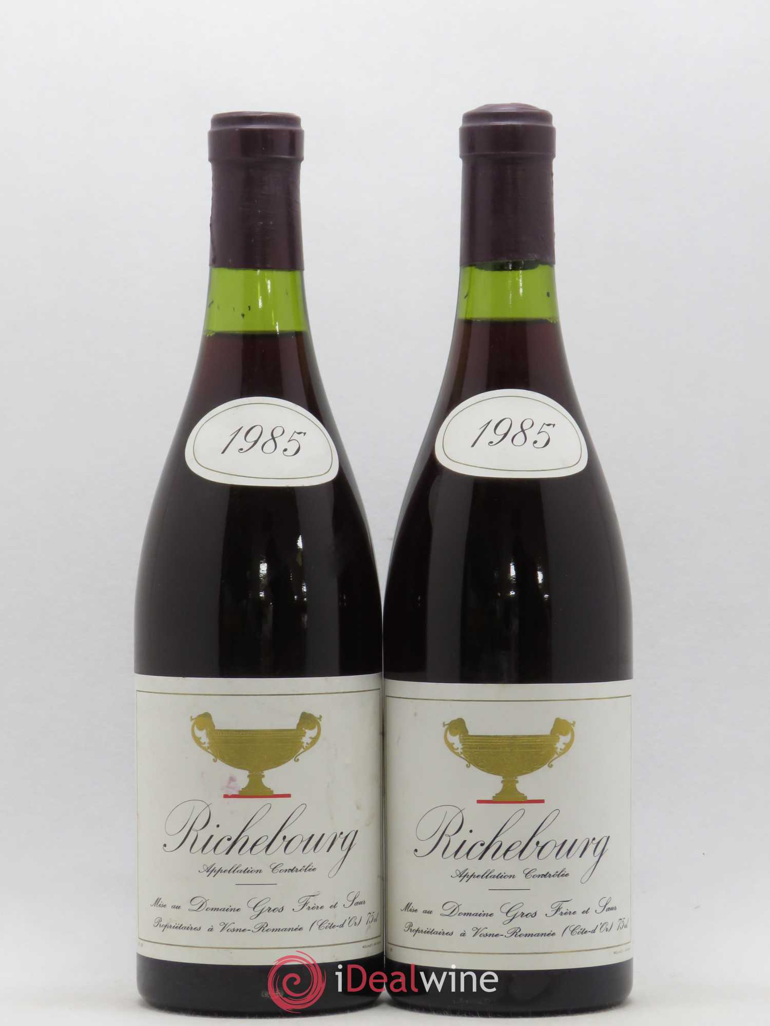 Richebourg Grand Cru Gros Frère & Soeur 1985 - Lot de 2 bouteilles - 0