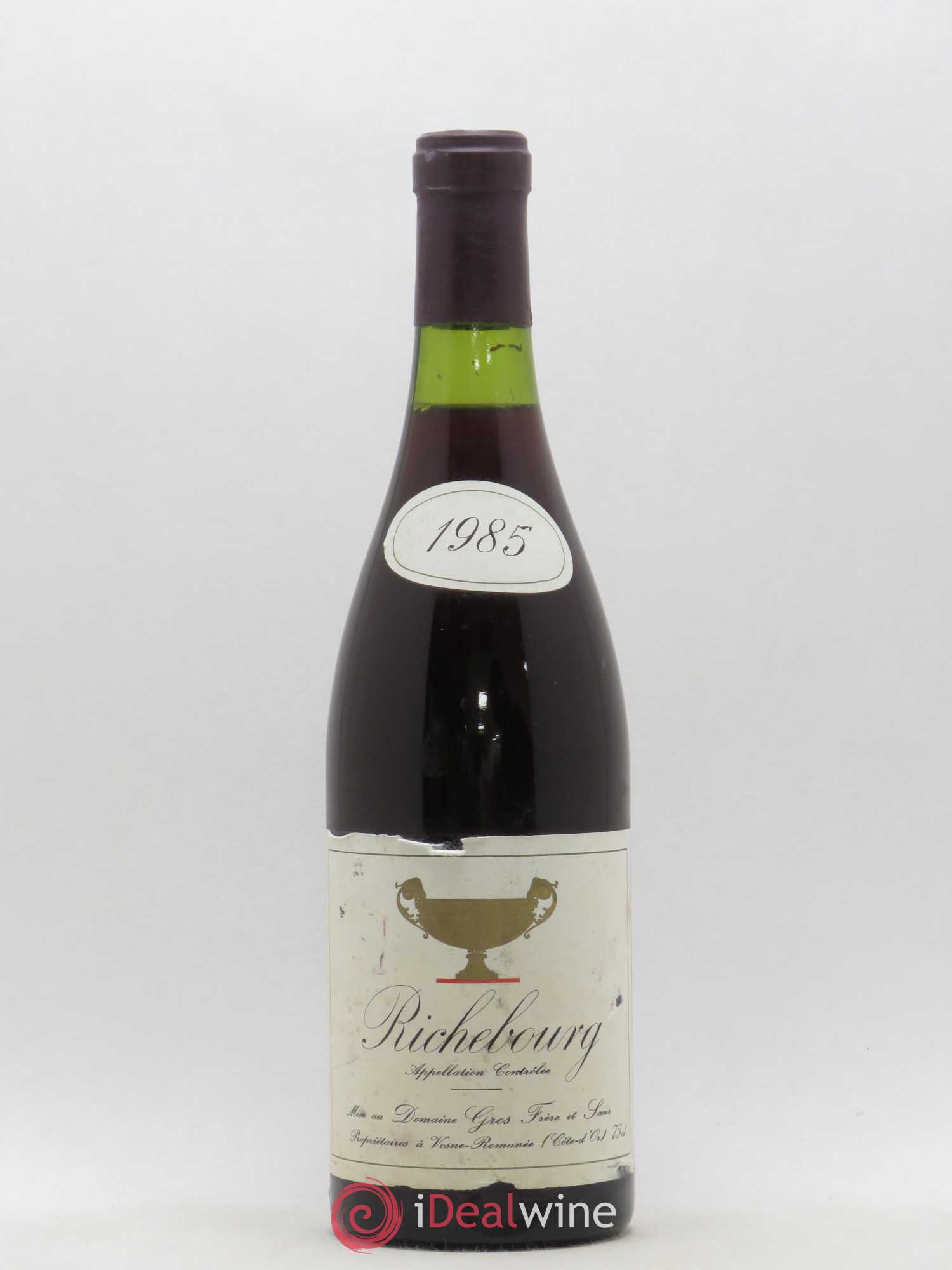 Richebourg Grand Cru Gros Frère & Soeur 1985 - Lot de 1 bouteille - 0