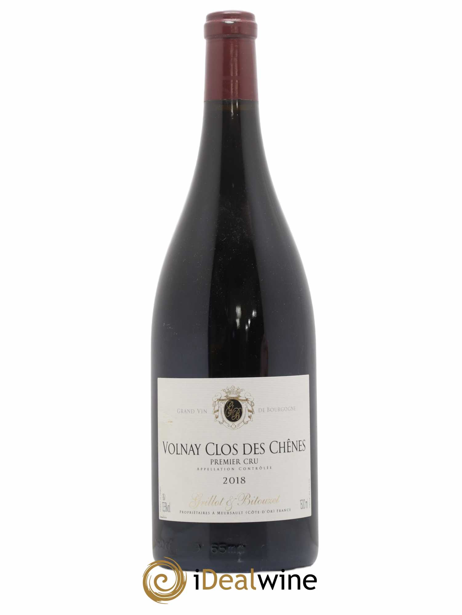 Volnay 1er Cru Clos Des Chenes Domaine Grillot Et Bitouzet 2018 - Posten von 1 Magnum - 0