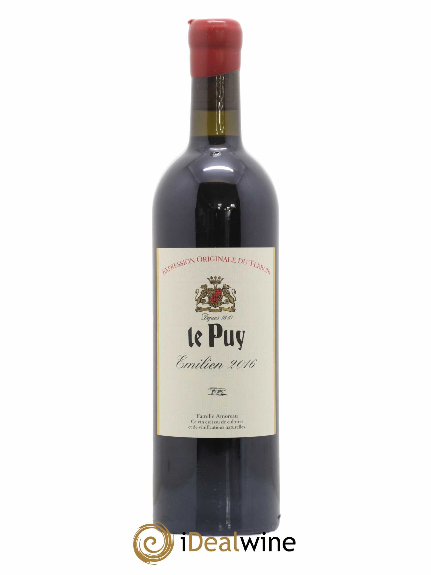 Le Puy - Cuvée Emilien 2016 - Lot de 1 bouteille - 0