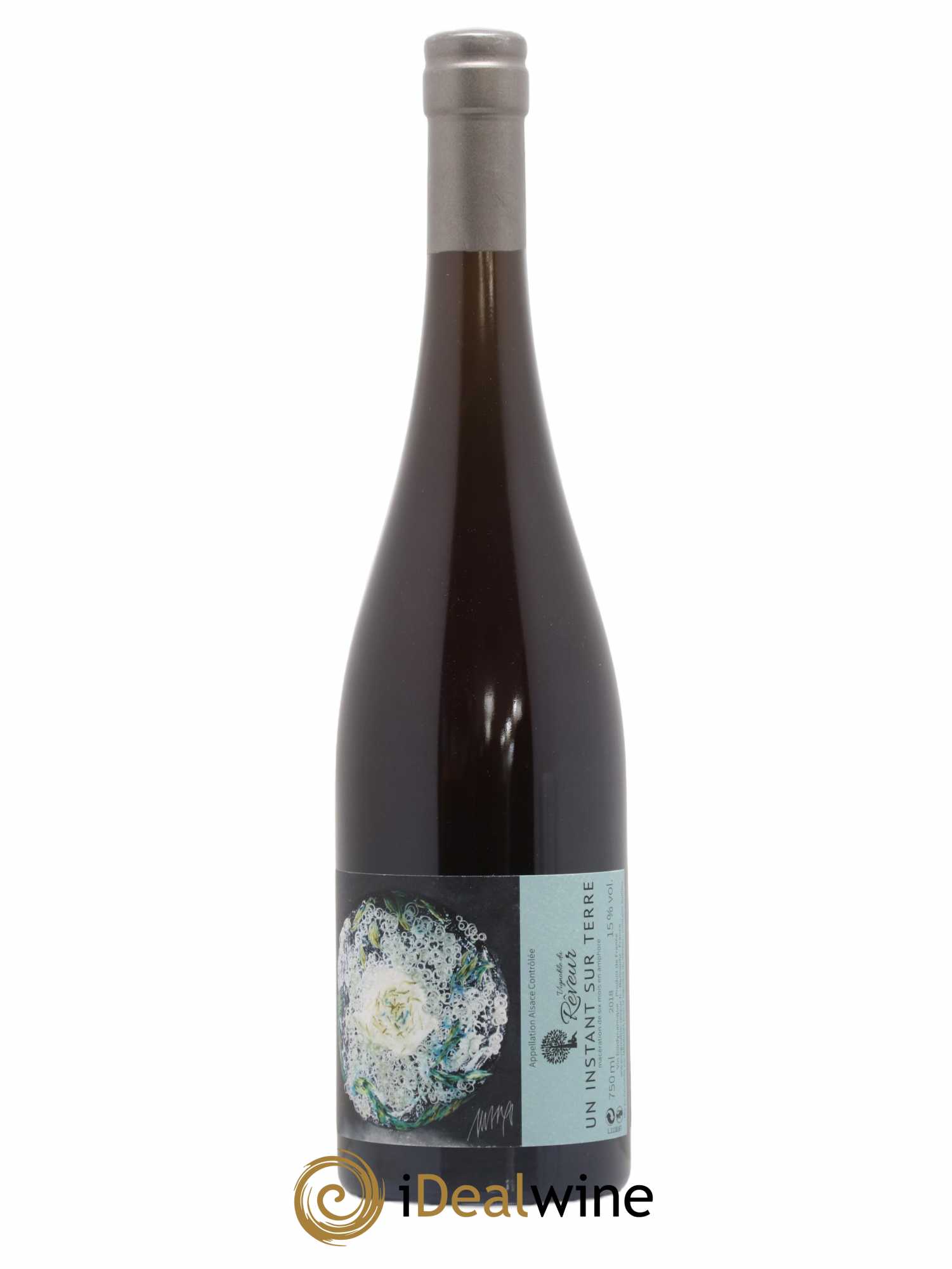 Alsace Un instant sur terre Vignoble du Rêveur 2018 - Lot de 1 bouteille - 1