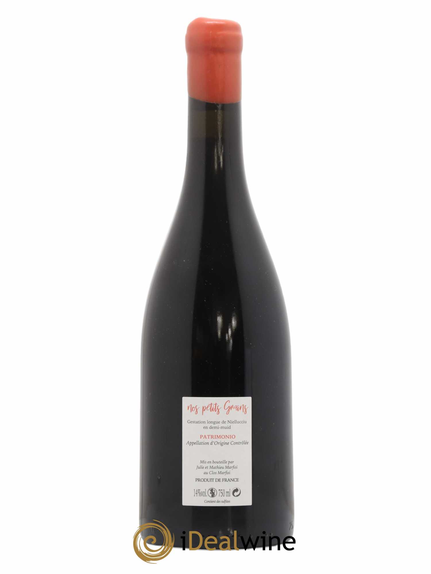 Patrimonio Nos Petits Grains Clos Marfisi 2016 - Lot de 1 bouteille - 1