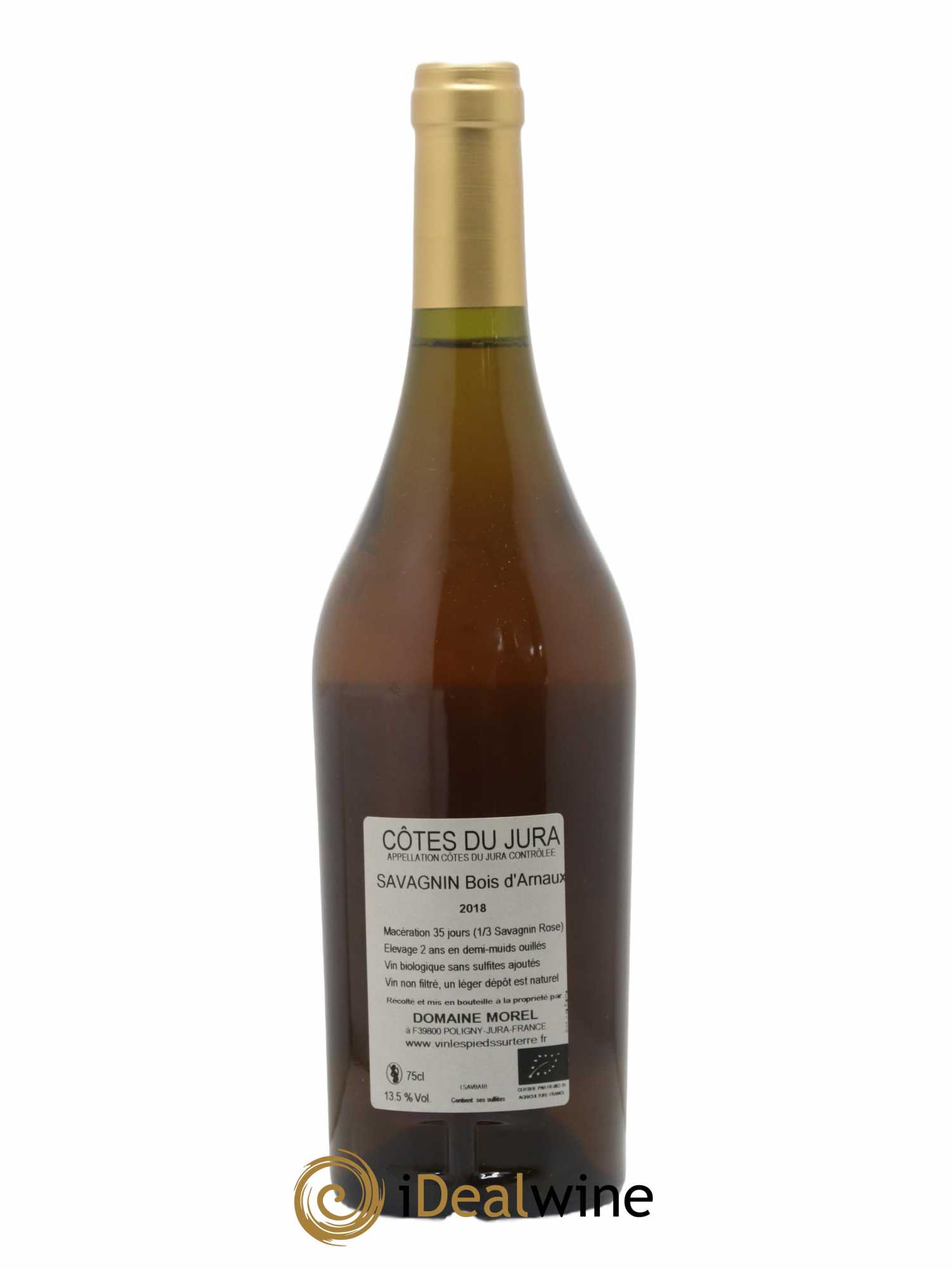 Côtes du Jura En Bois d'Arnaux Valentin Morel 2018 - Lot de 1 bouteille - 1