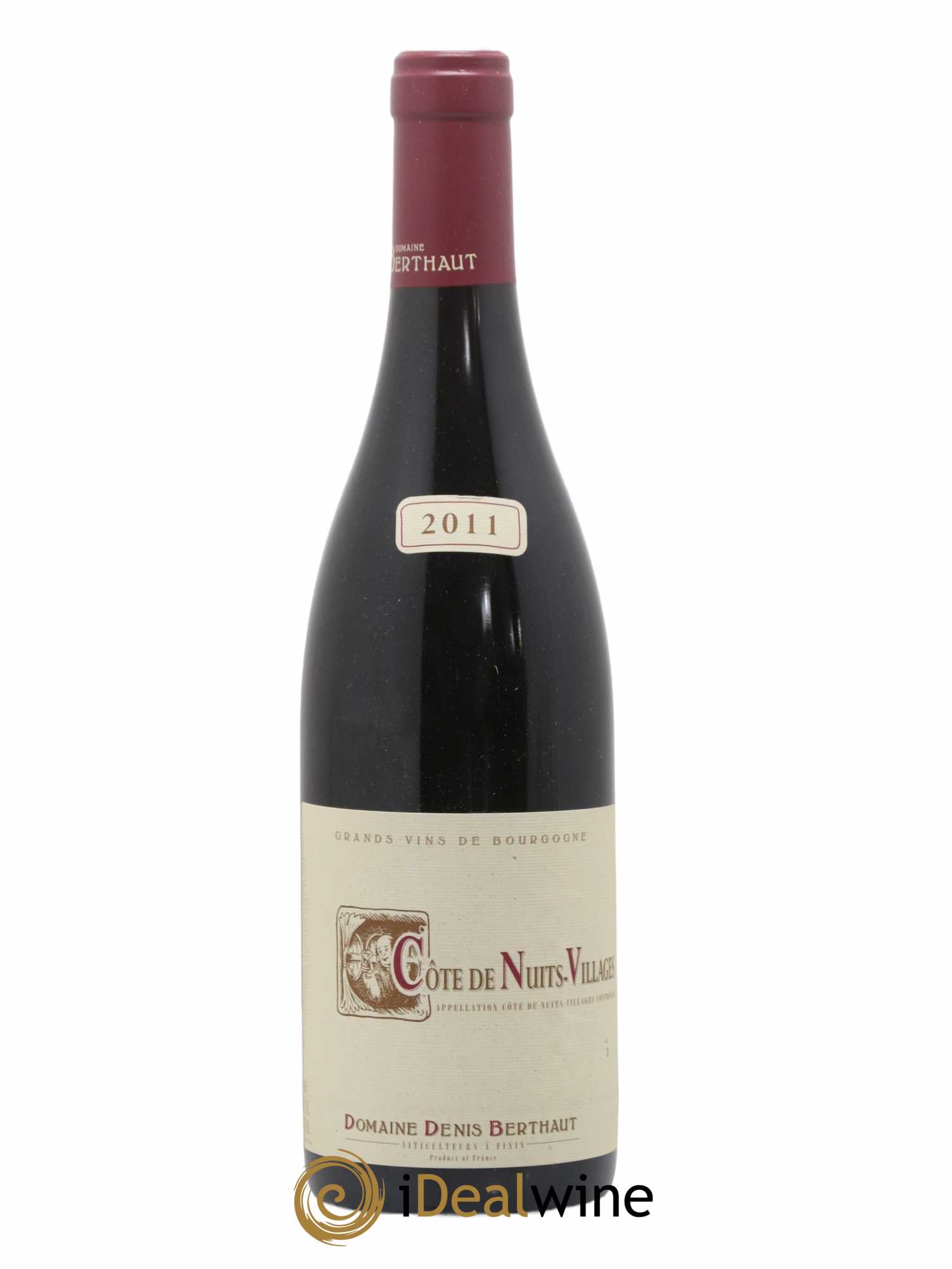 Côte de Nuits-Villages Denis Berthaut 2011 - Lot de 1 bouteille - 0