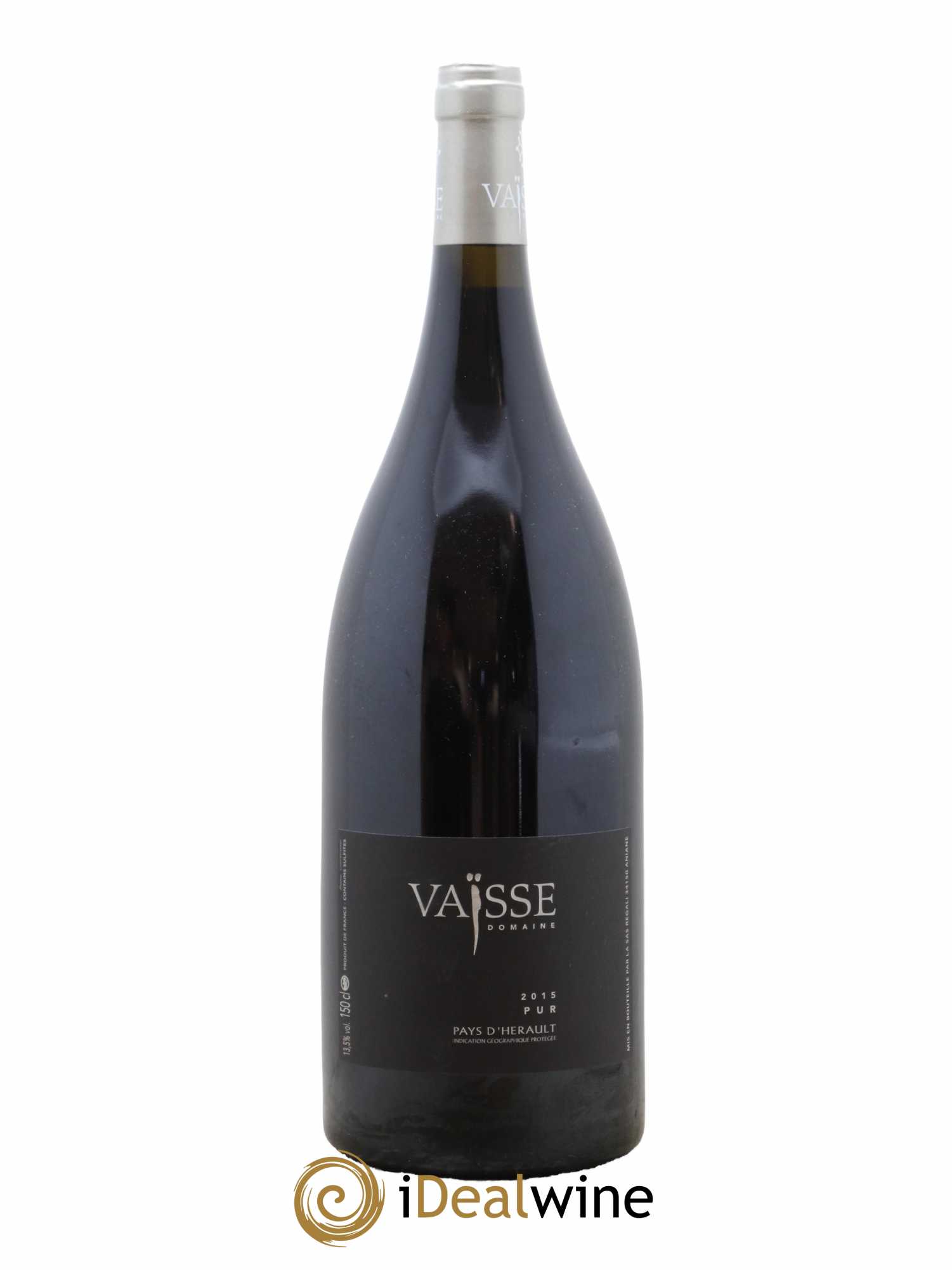 Pays d'Hérault Pur Vaisse (Domaine) 2015 - Lot de 1 magnum - 0