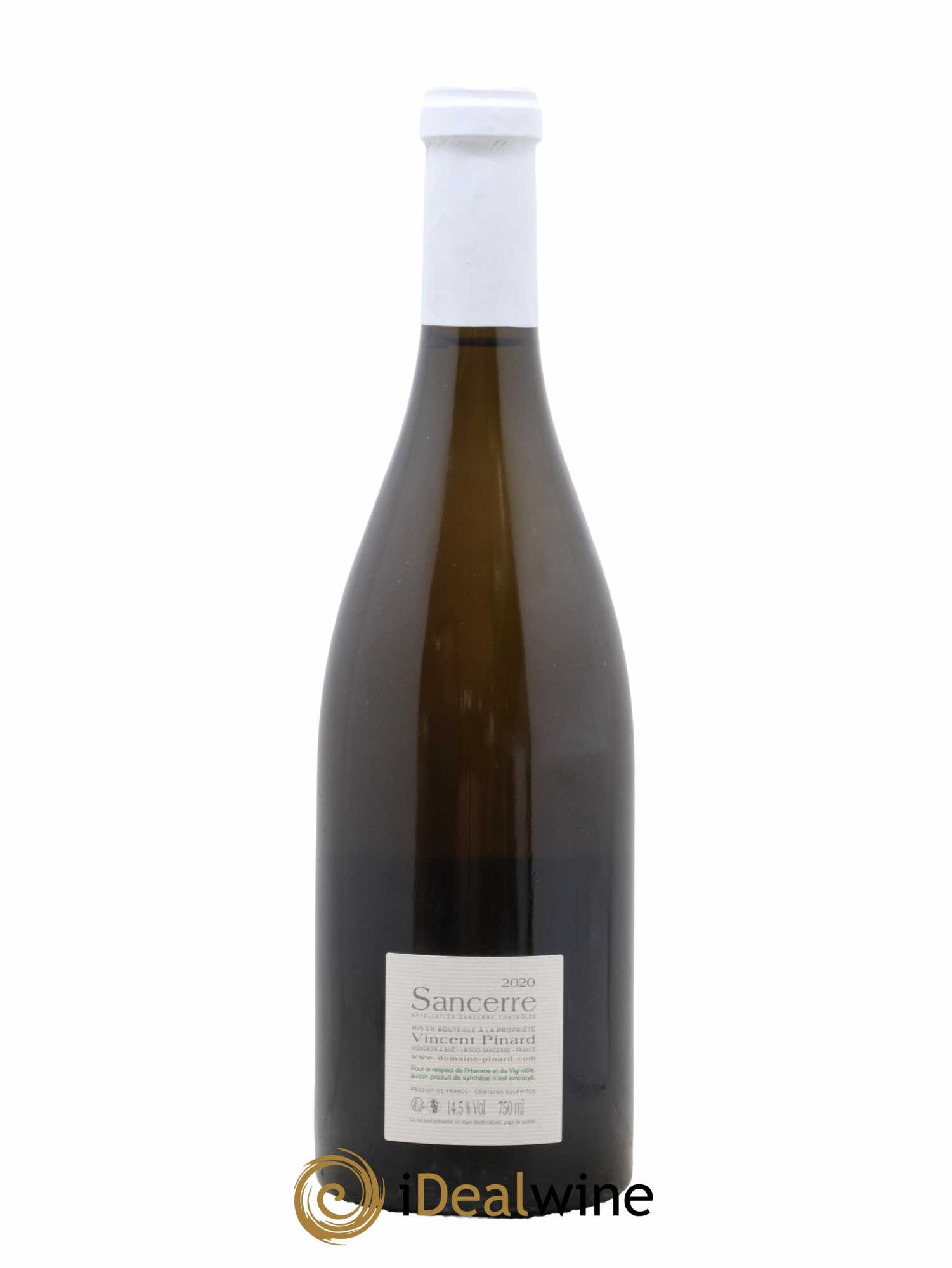 Sancerre Grand Chemarin Vincent Pinard 2020 - Lot de 1 bouteille - 1