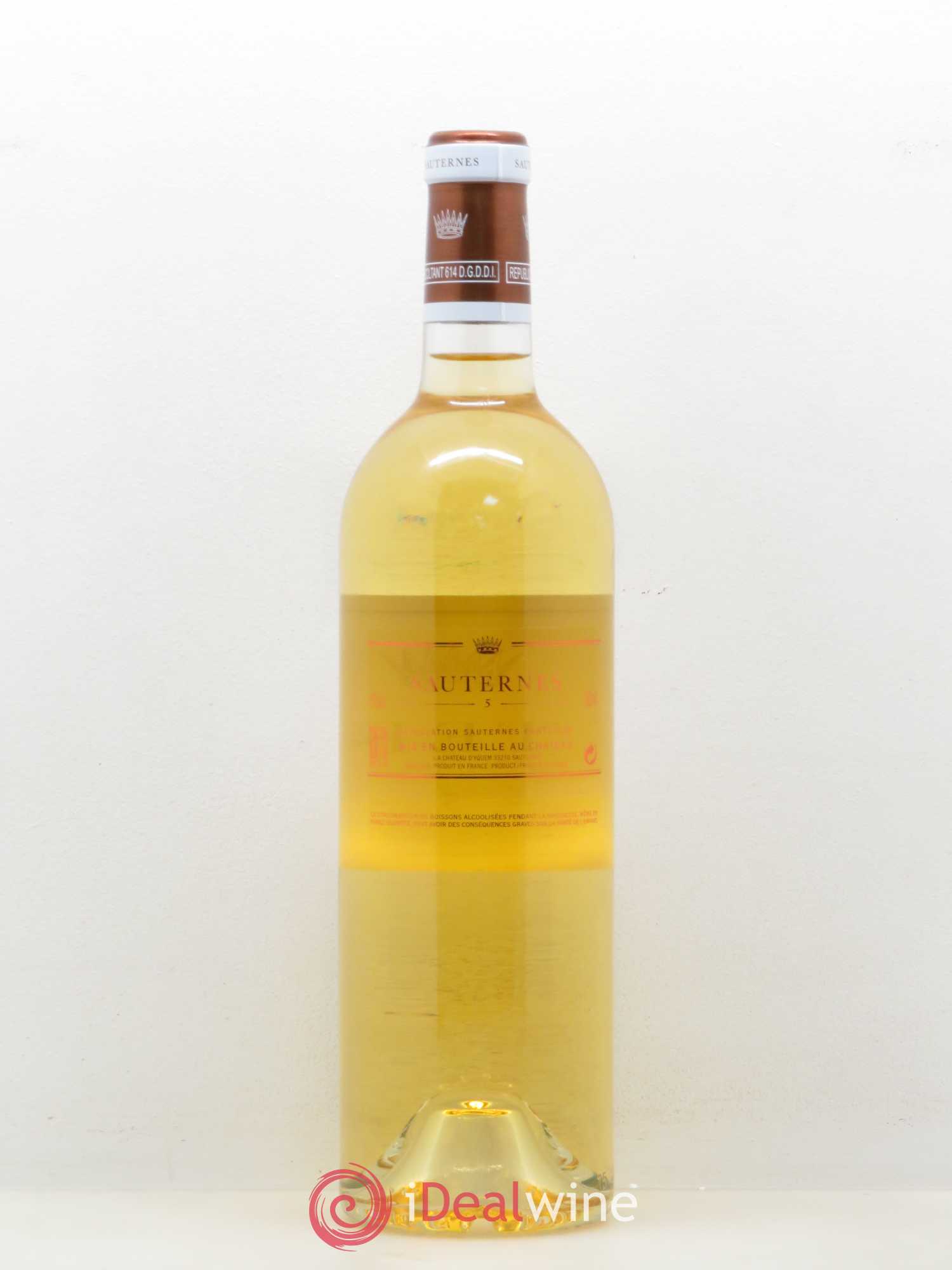 Sauternes Numéro 5 Yquem - Posten von 1 Flasche - 1