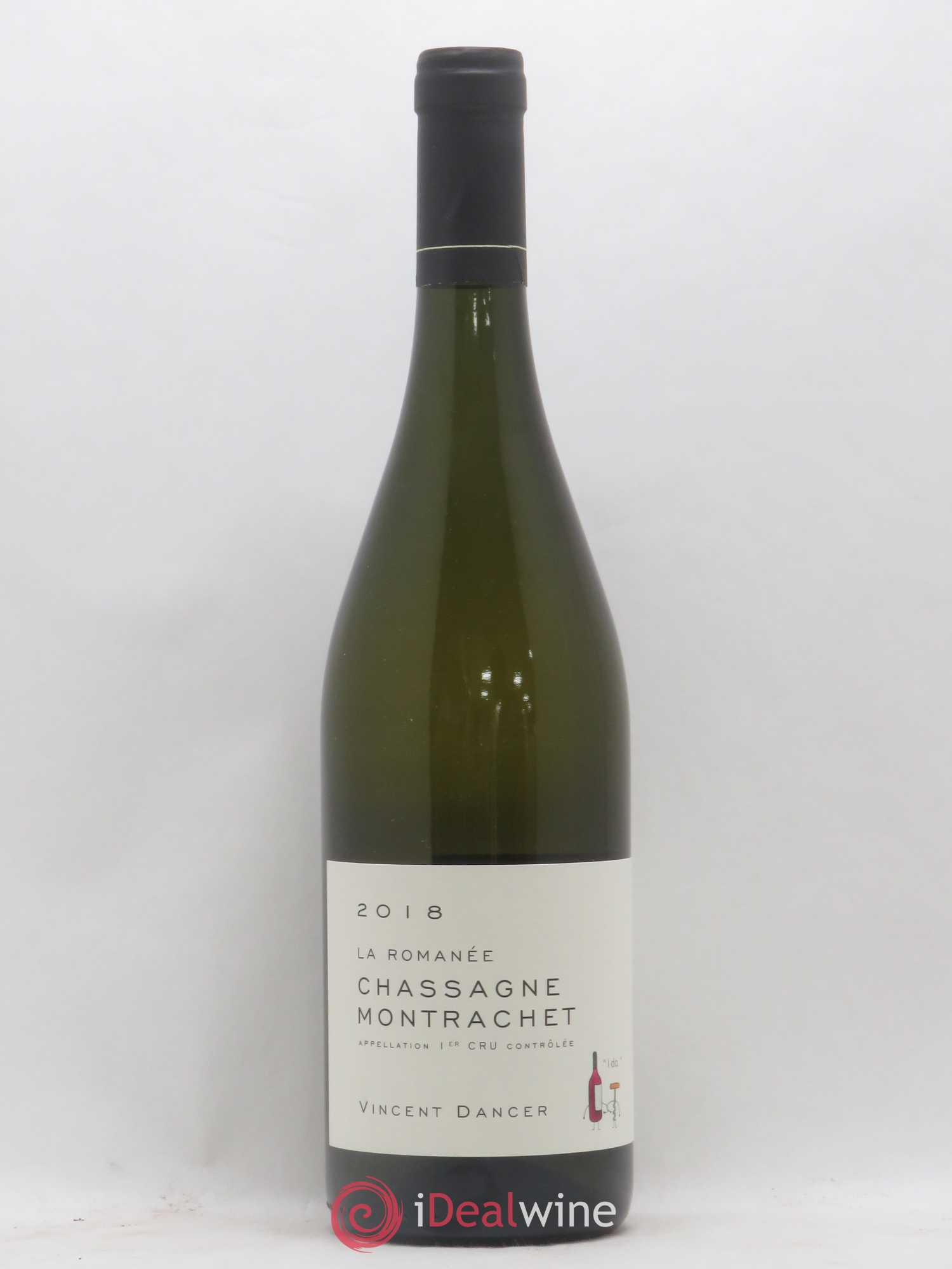 Chassagne-Montrachet 1er Cru La Romanée Vincent Dancer 2018 - Lot de 1 bouteille - 0