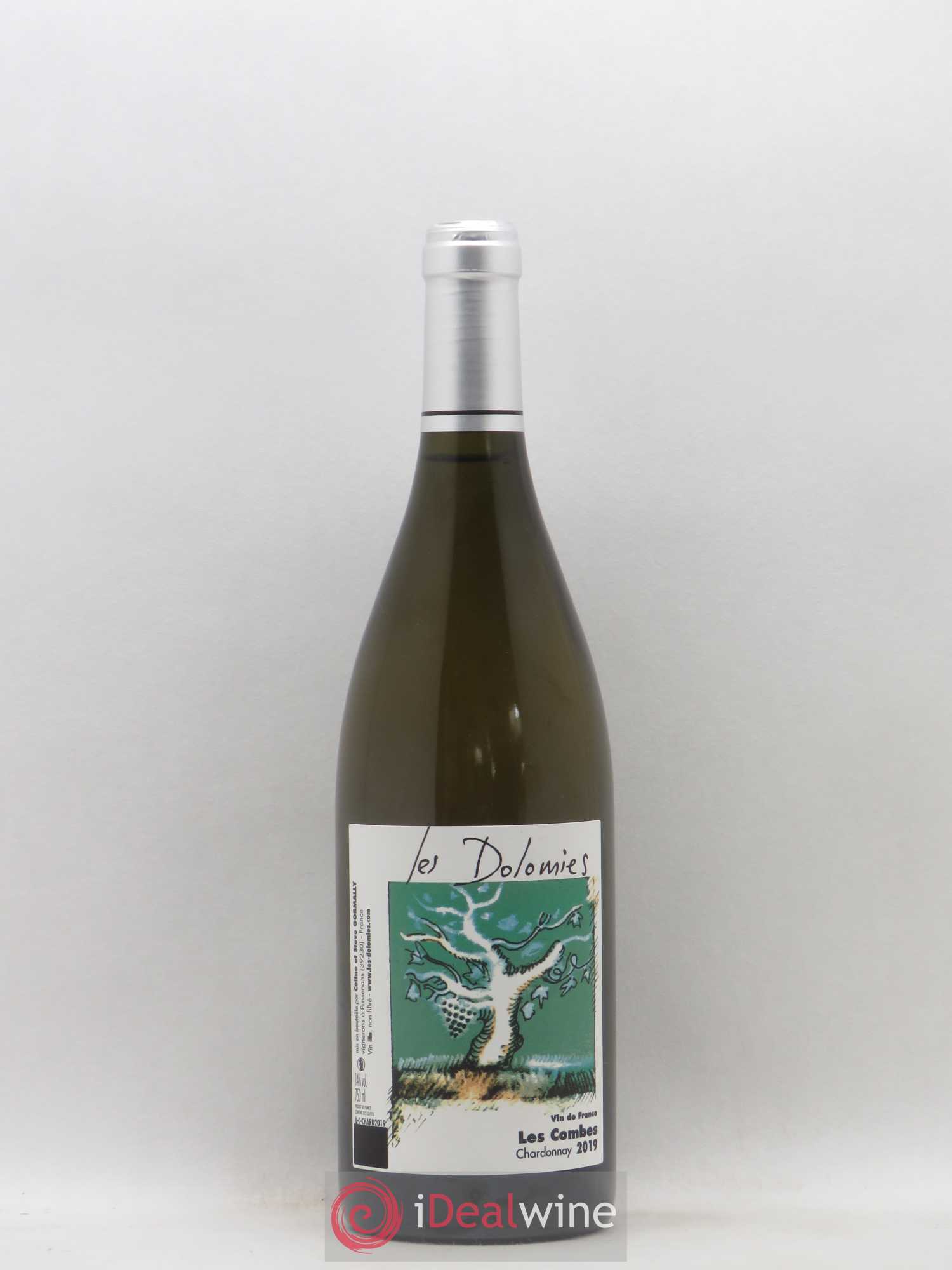 Vin de France Les Combes Chardonnay Les Dolomies (sans prix de réserve) 2019 - Posten von 1 Flasche - 0