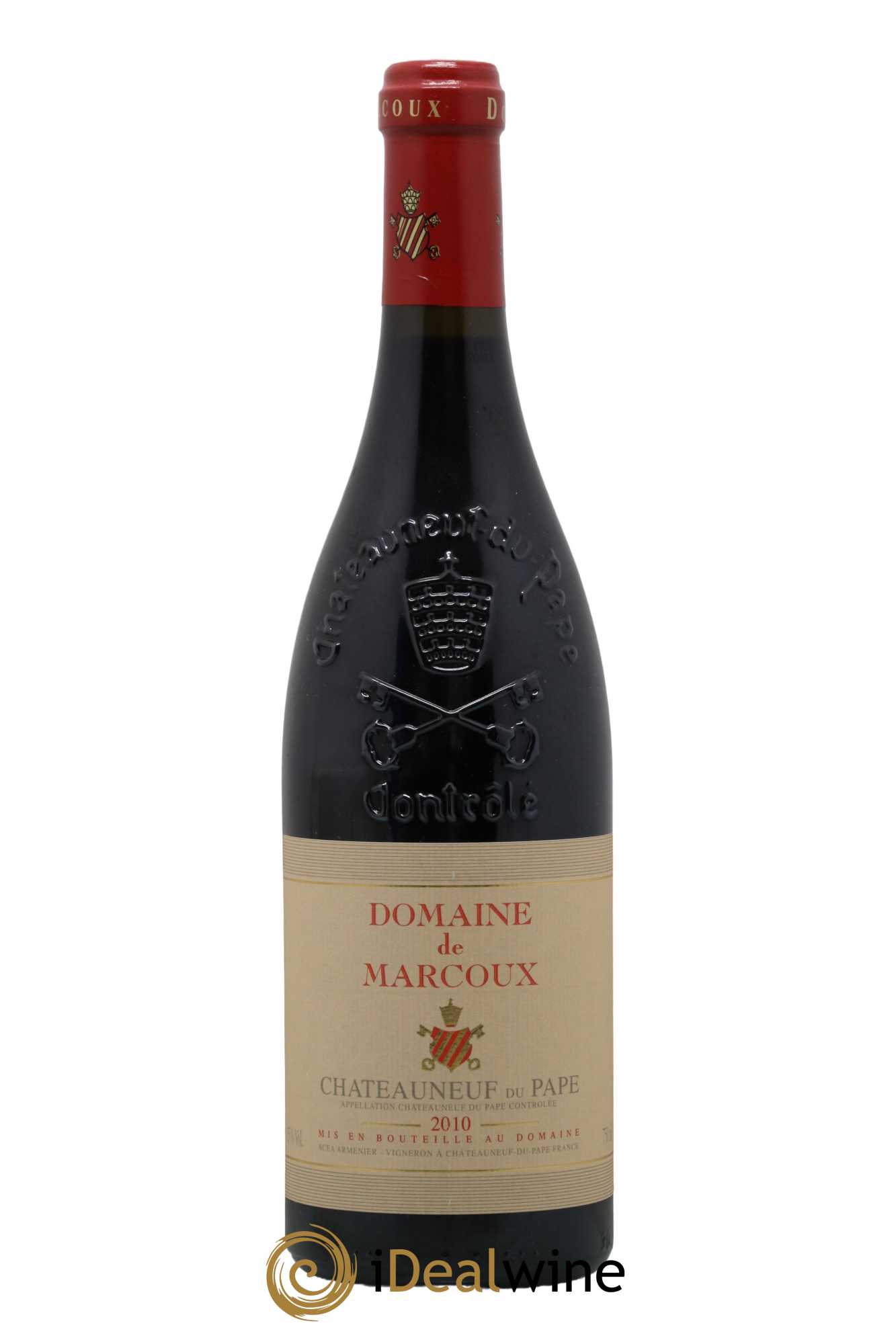 Châteauneuf-du-Pape Marcoux (Domaine de) 2010 - Lot de 1 bouteille - 0