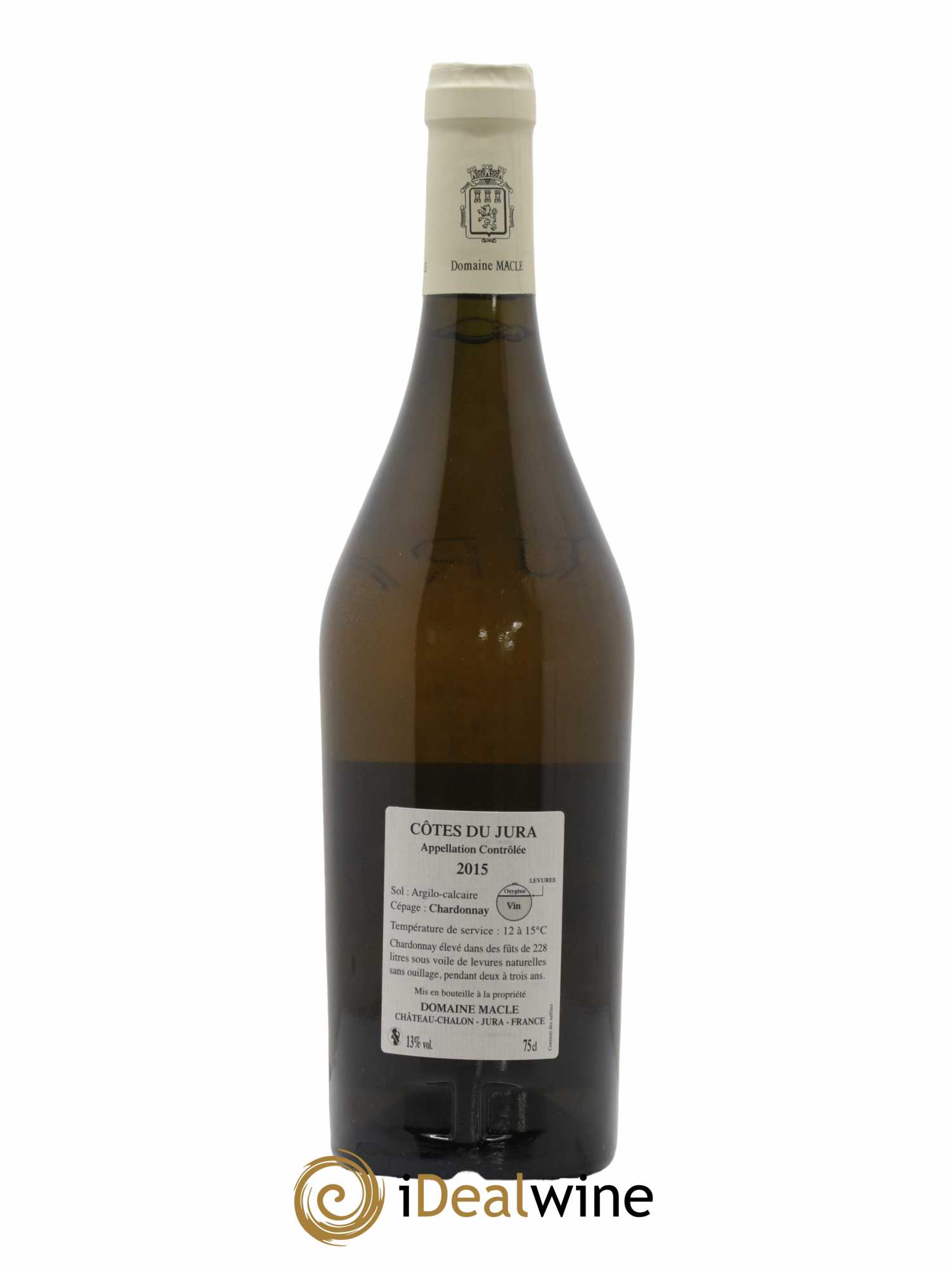 Côtes du Jura Domaine Macle Oxydatif 2015 - Lot de 1 bouteille - 1