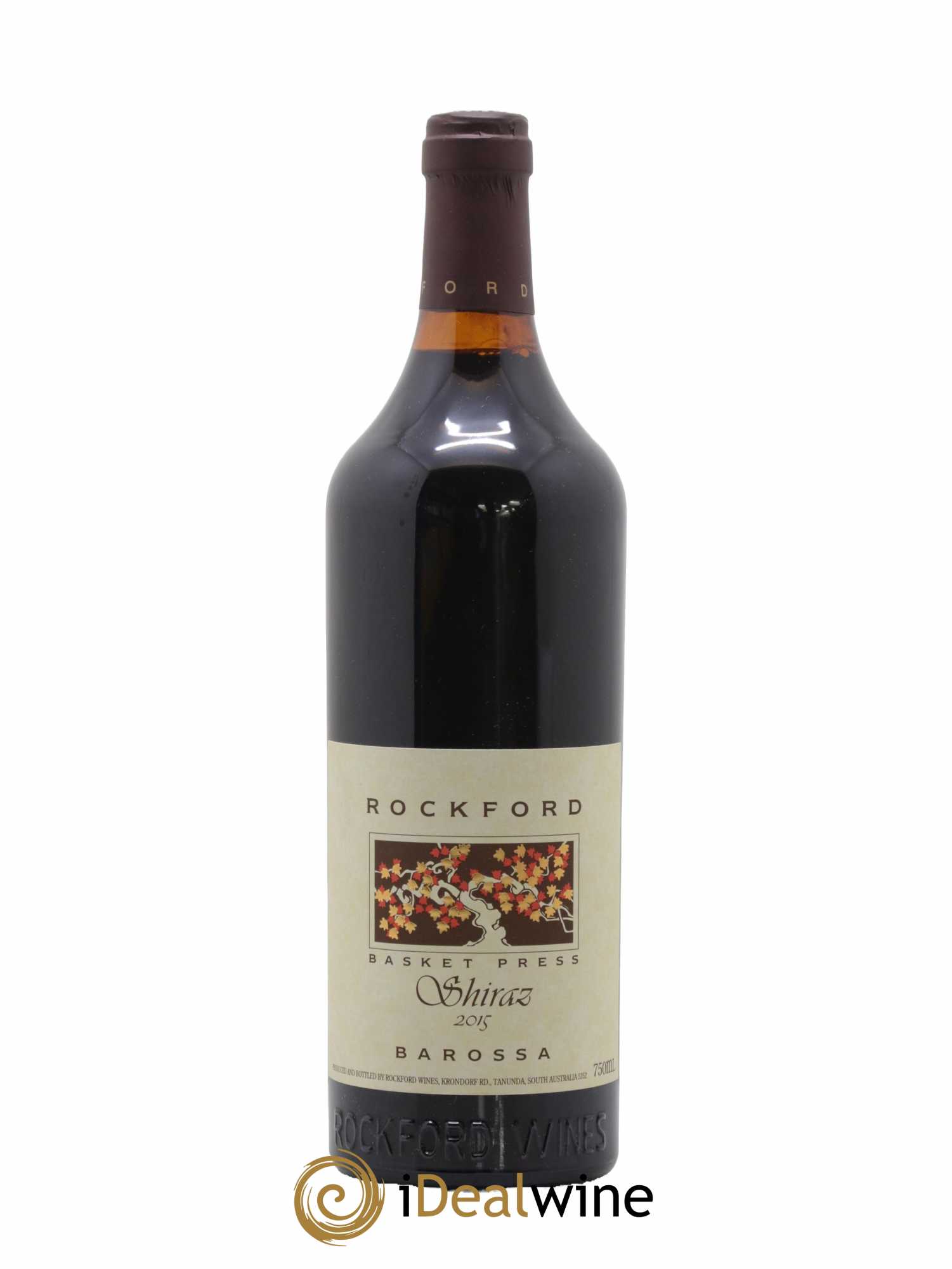 Barossa Valley Rockford Basket Press Shiraz 2015 - Lot de 1 bouteille - 0