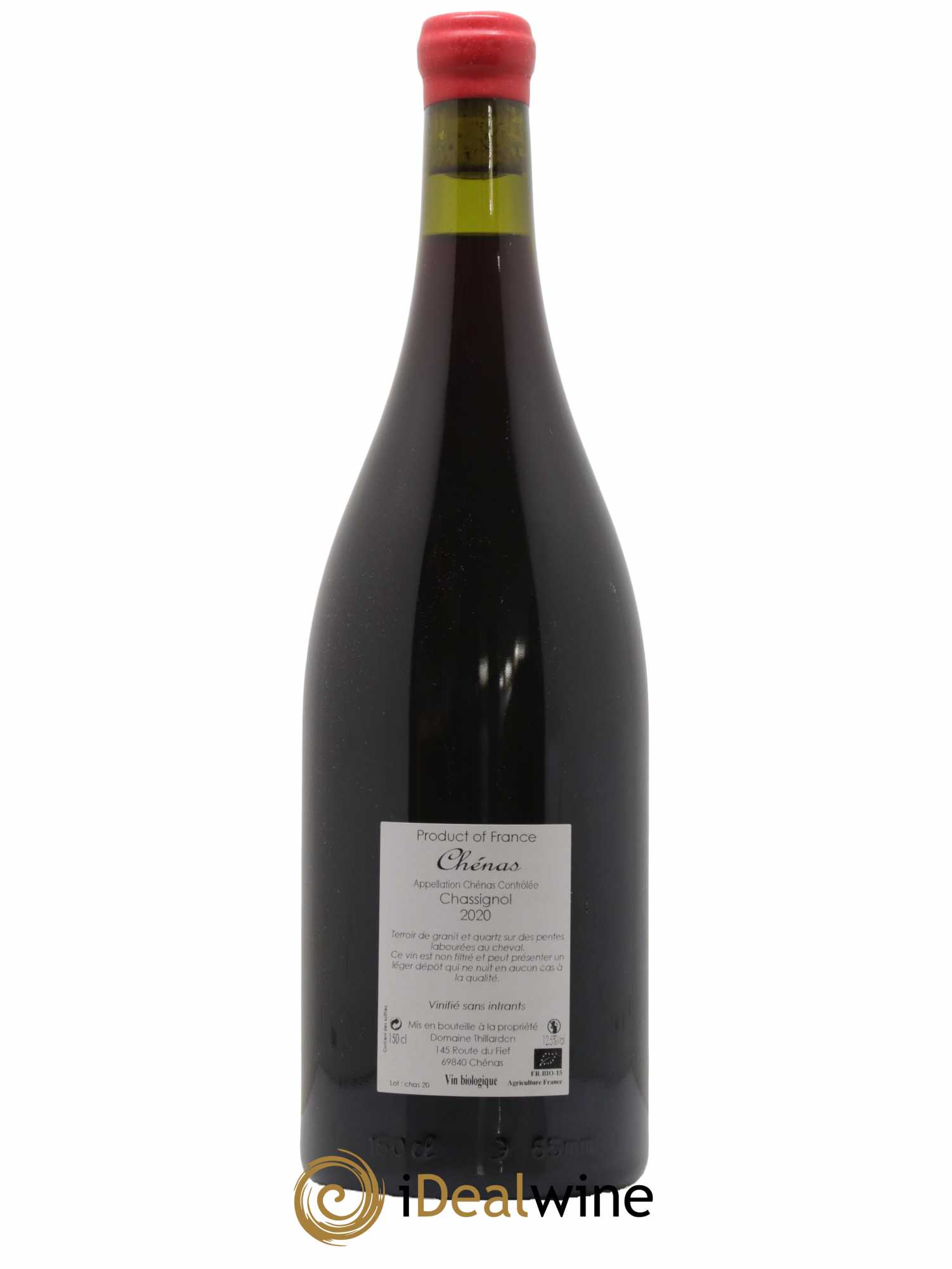 Chénas Chassignol Domaine Thillardon 2020 - Lot de 1 magnum - 1