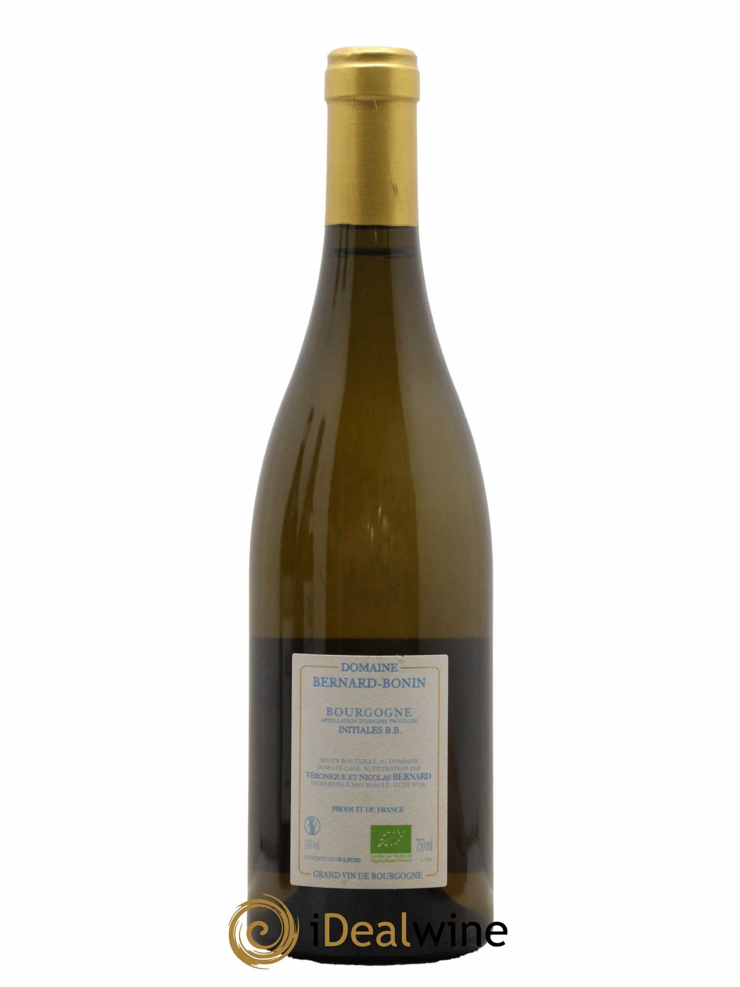 Bourgogne Initiales BB Bernard Bonin 2019 - Lot de 1 bouteille - 1