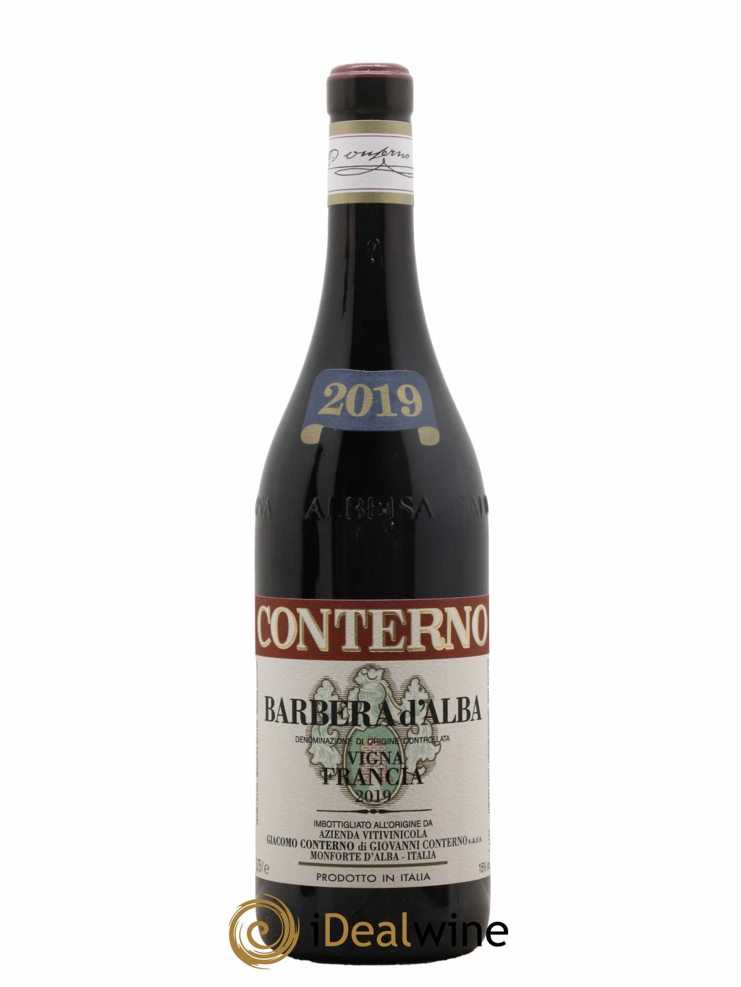 Barbera d'Alba DOC Vigna Francia Giacomo Conterno 2019 - Lot de 1 bouteille - 0