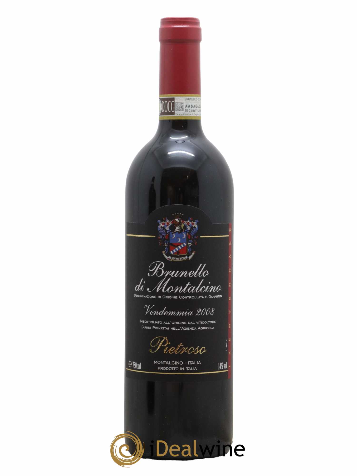 Brunello di Montalcino Pietroso 2008 - Lot de 1 bouteille - 0